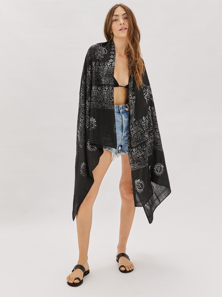 OM Scarf - Washed Black