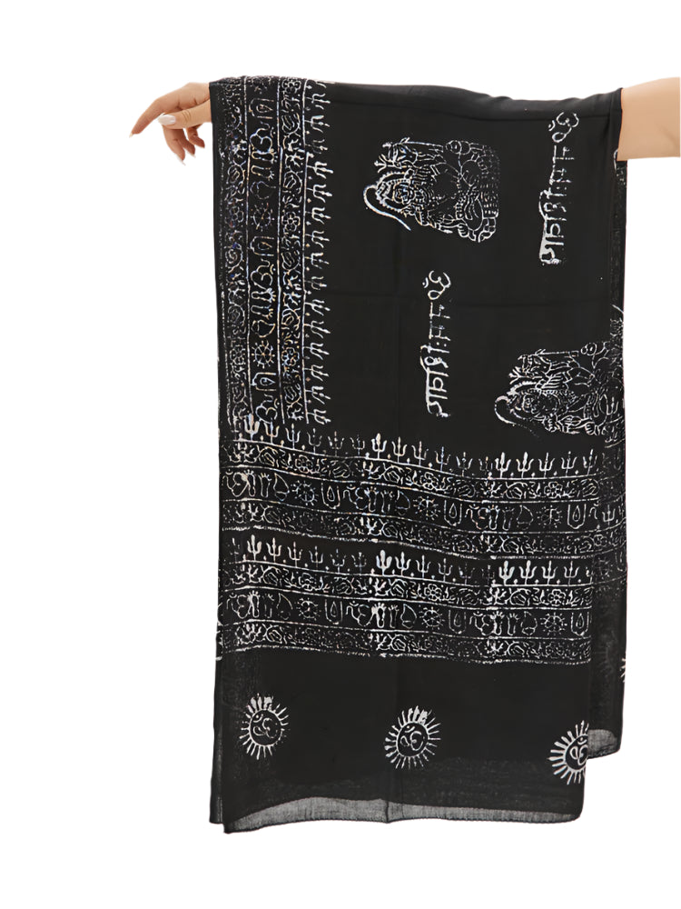 OM Scarf - Washed Black