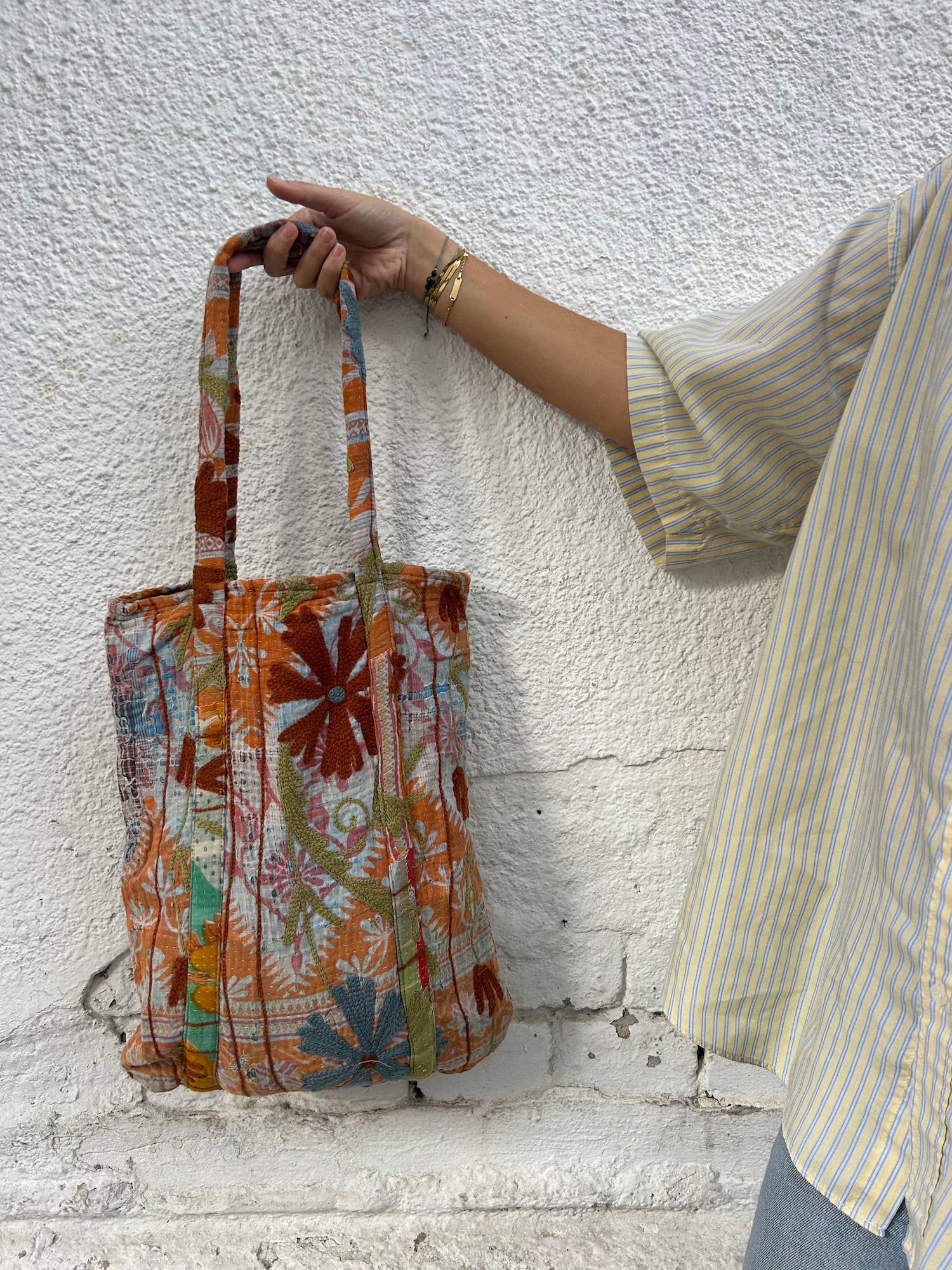 Kantha Suzani Bag