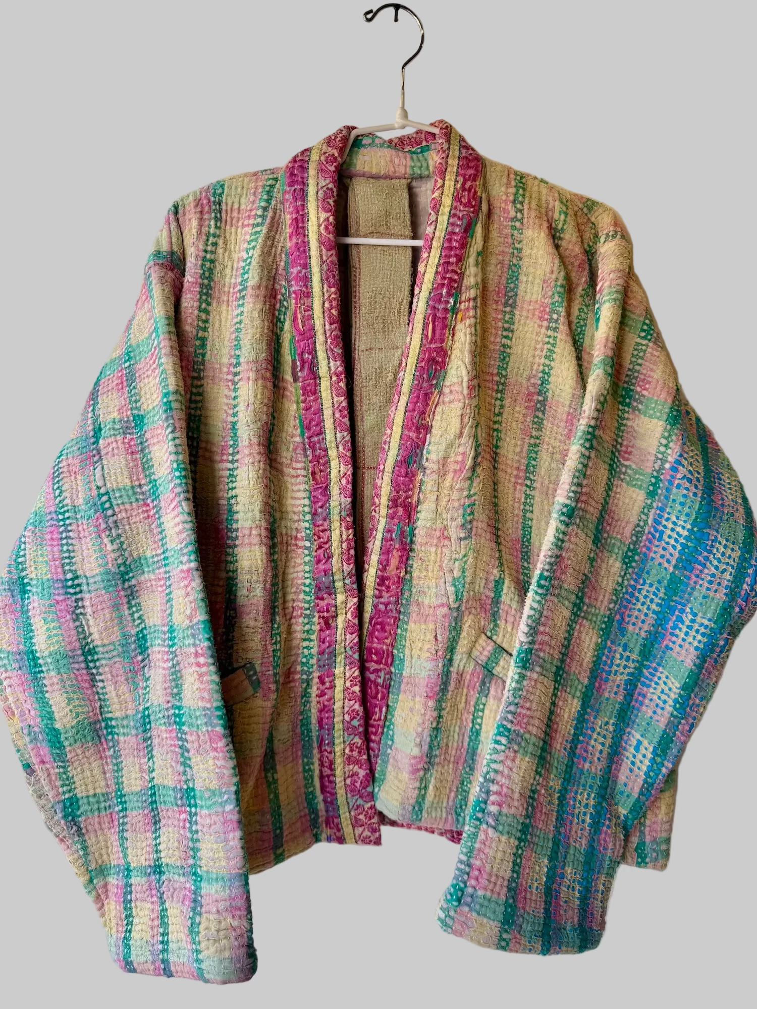 Short Kantha Jacket