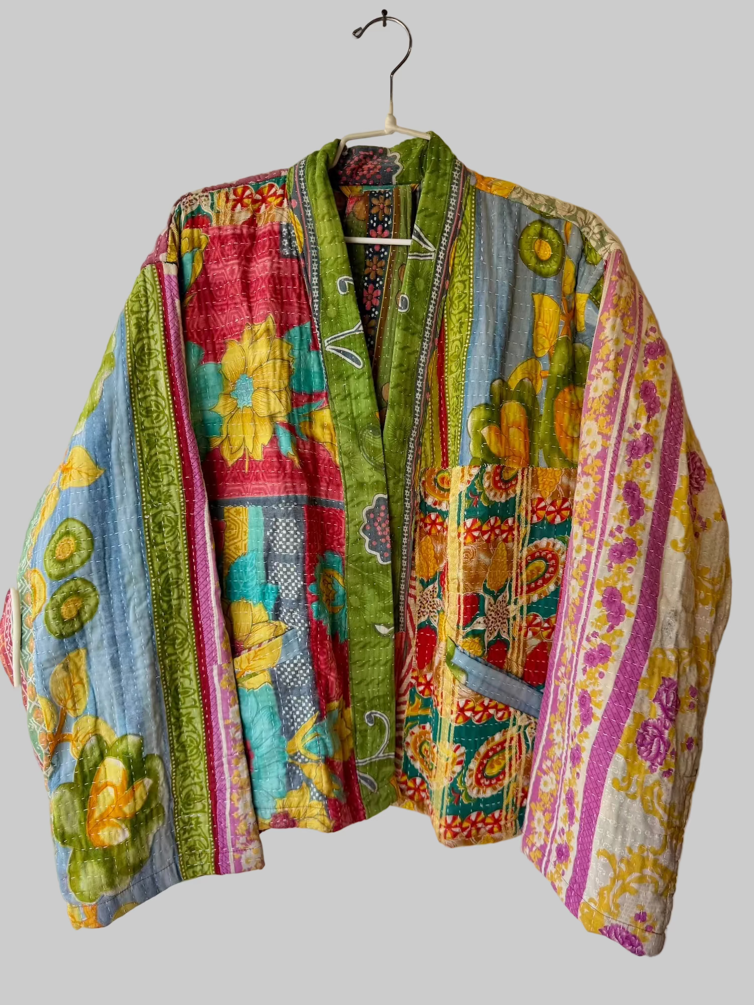 Short Kantha Jacket