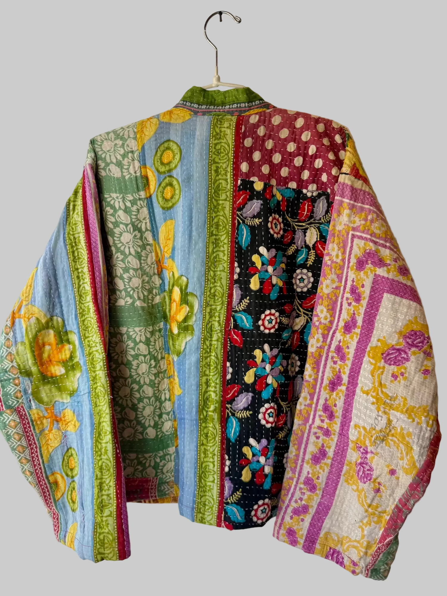 Short Kantha Jacket