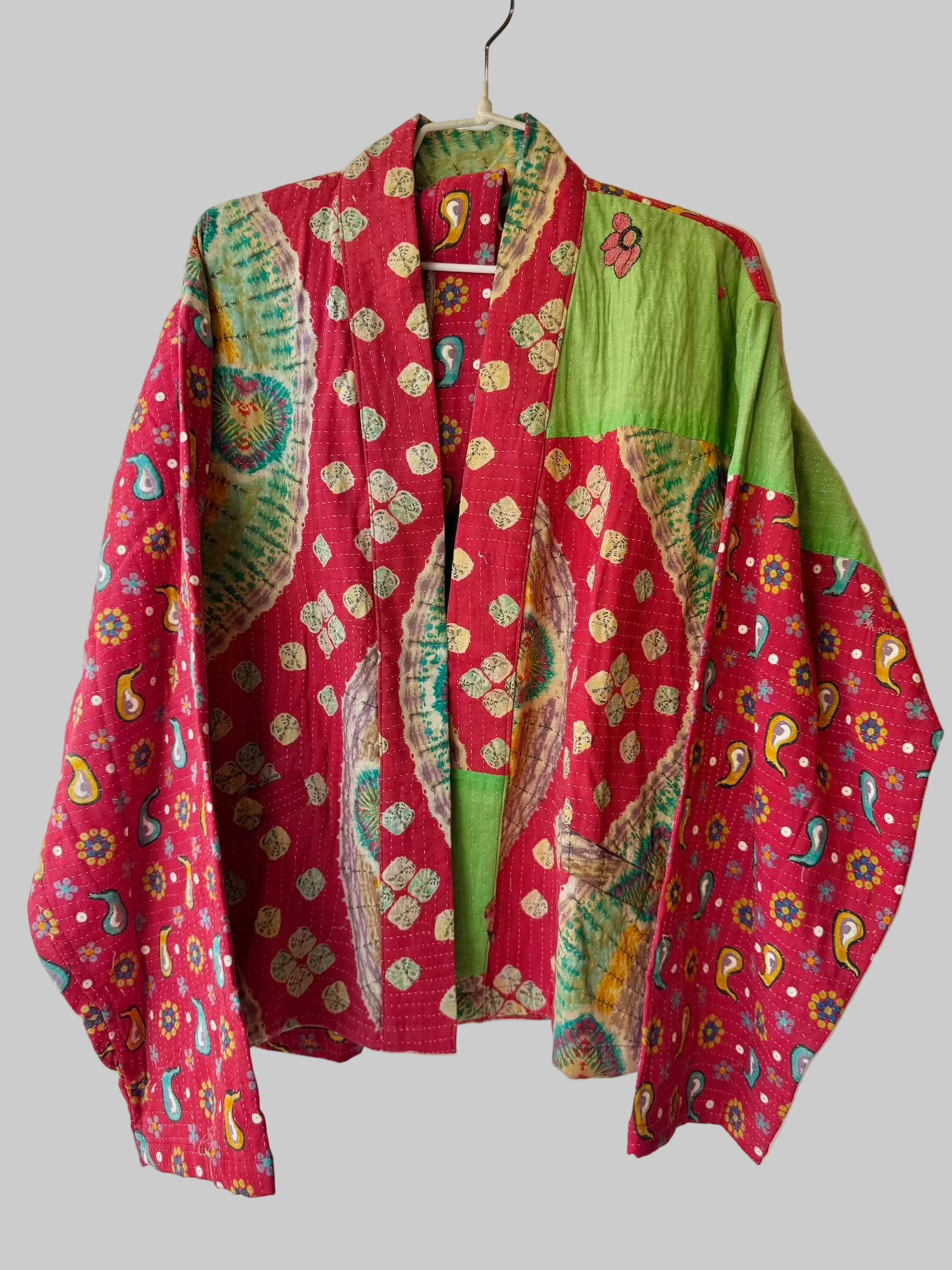 Short Kantha Jacket