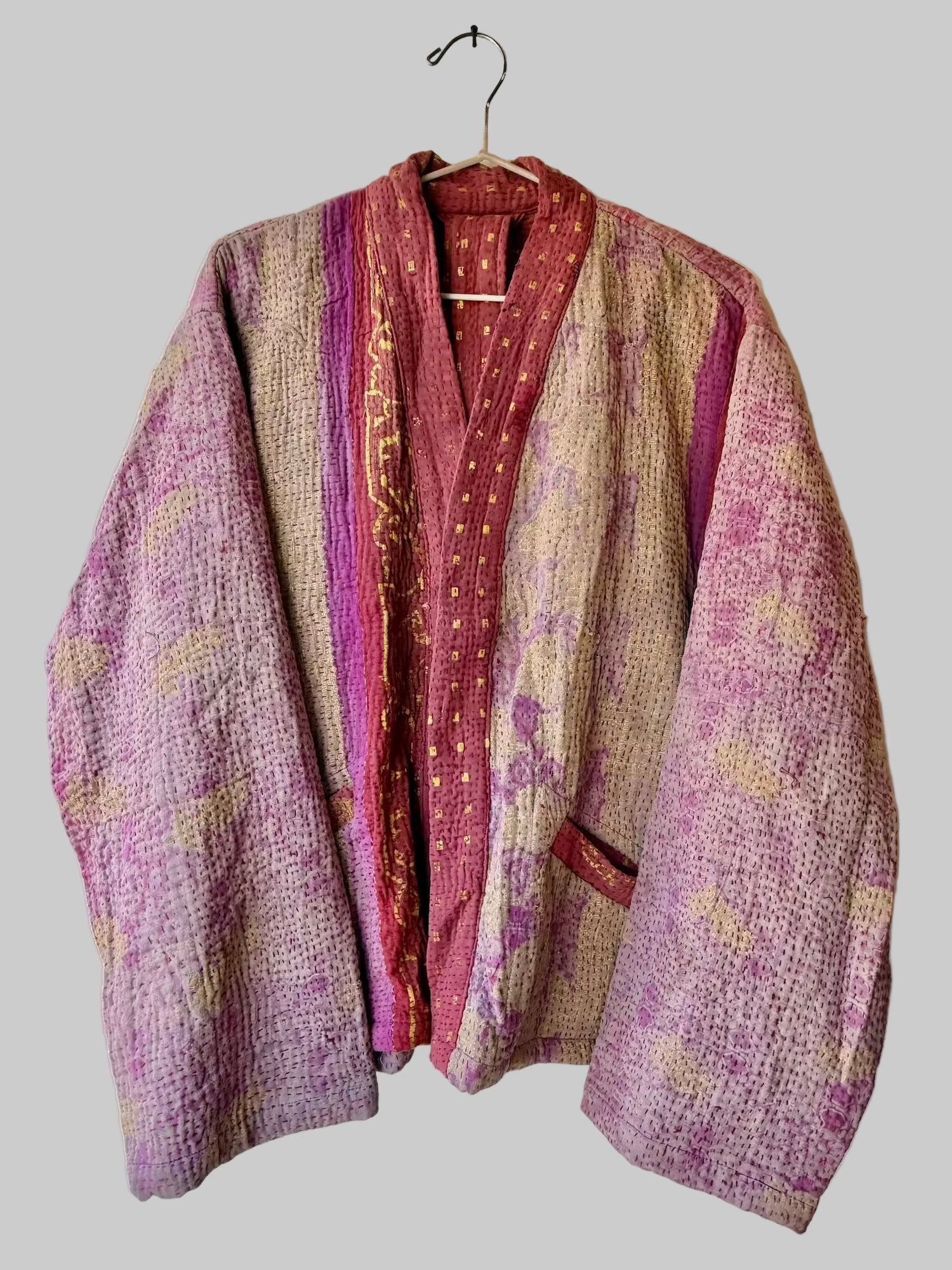 Short Kantha Jacket