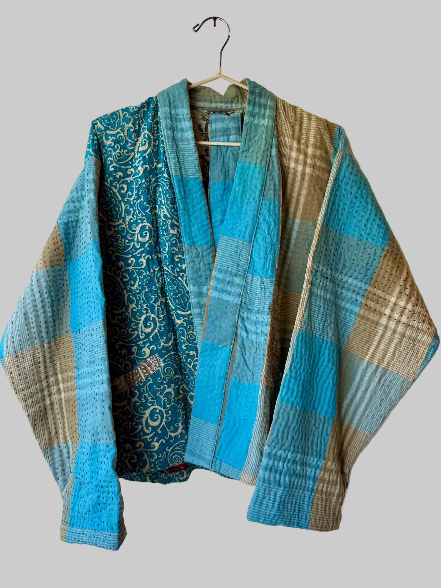 Short Kantha Jacket