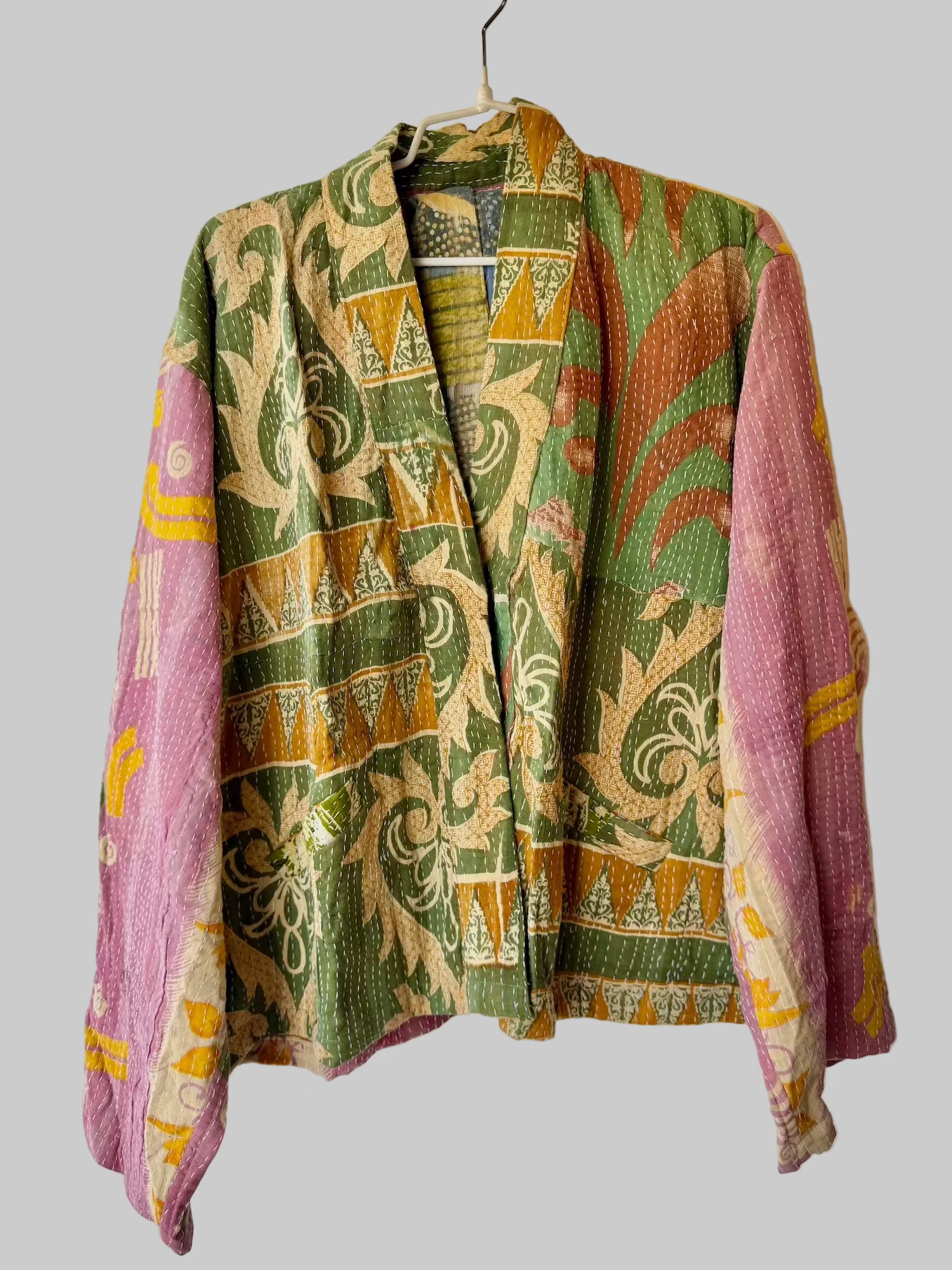 Short Kantha Jacket