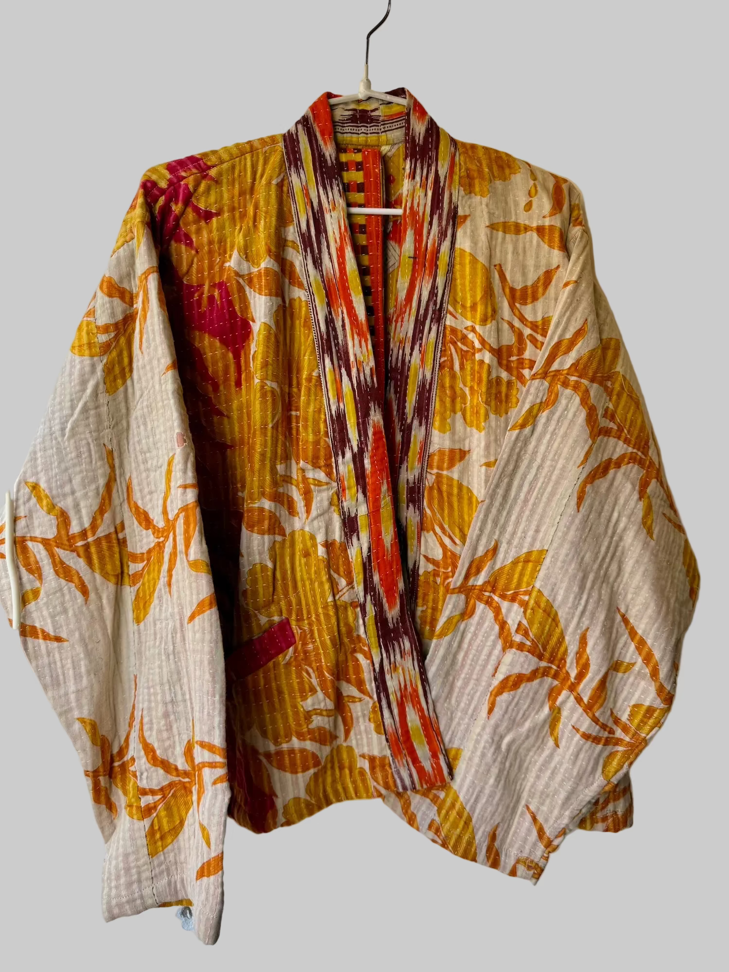 Short Kantha Jacket