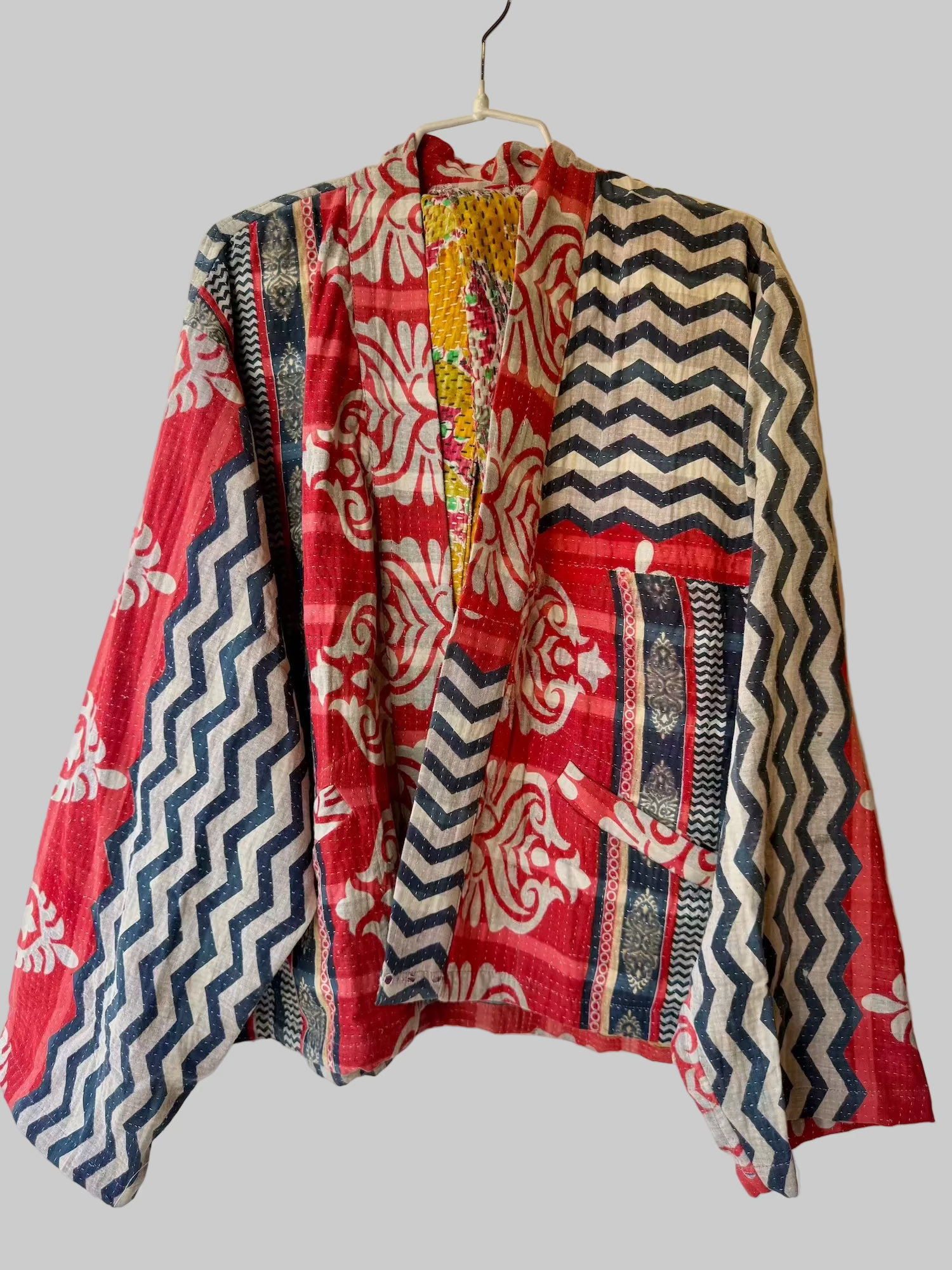 Short Kantha Jacket