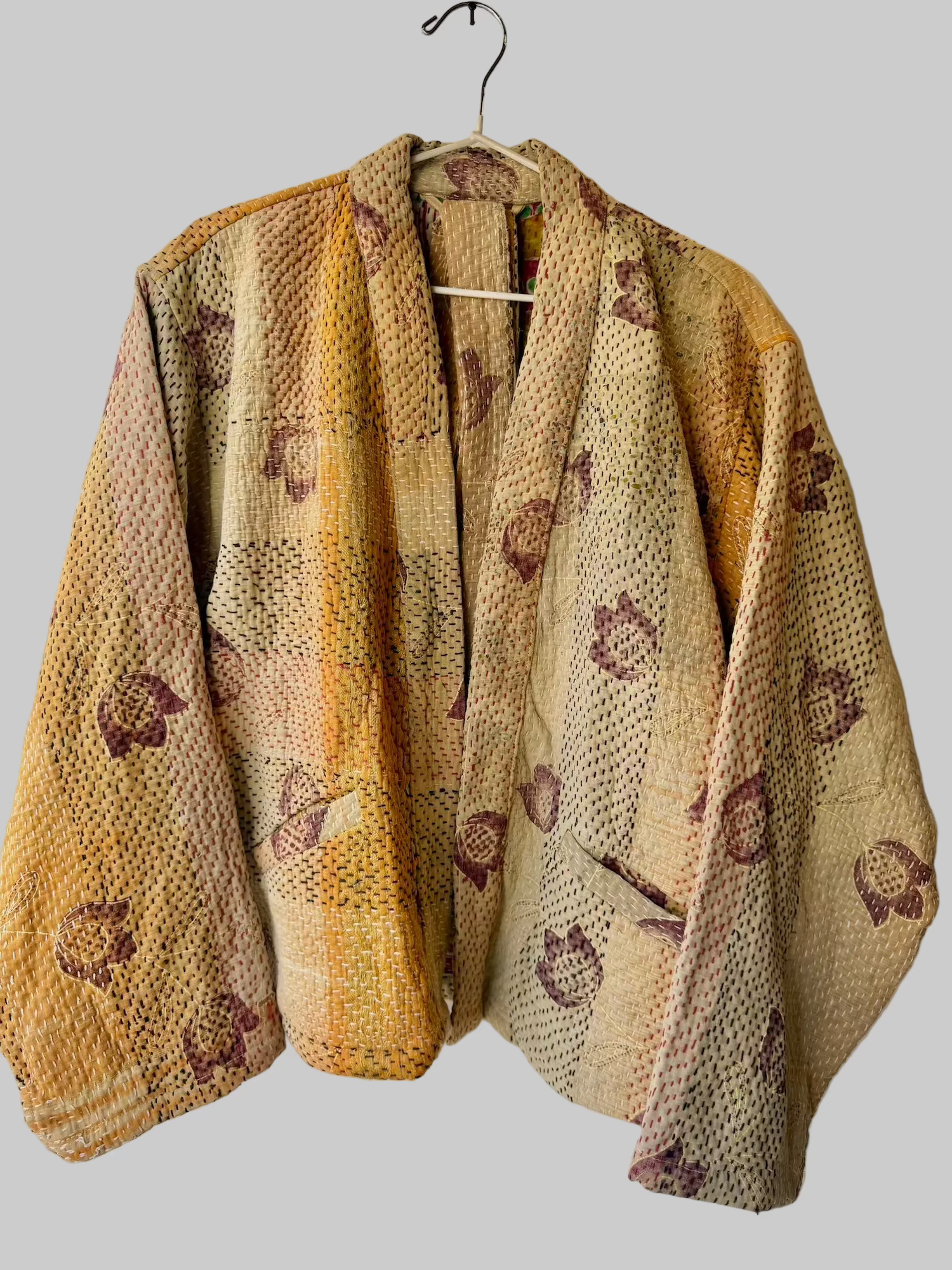 Short Kantha Jacket