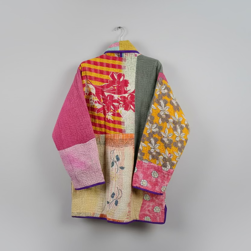 Long Kantha Jacket