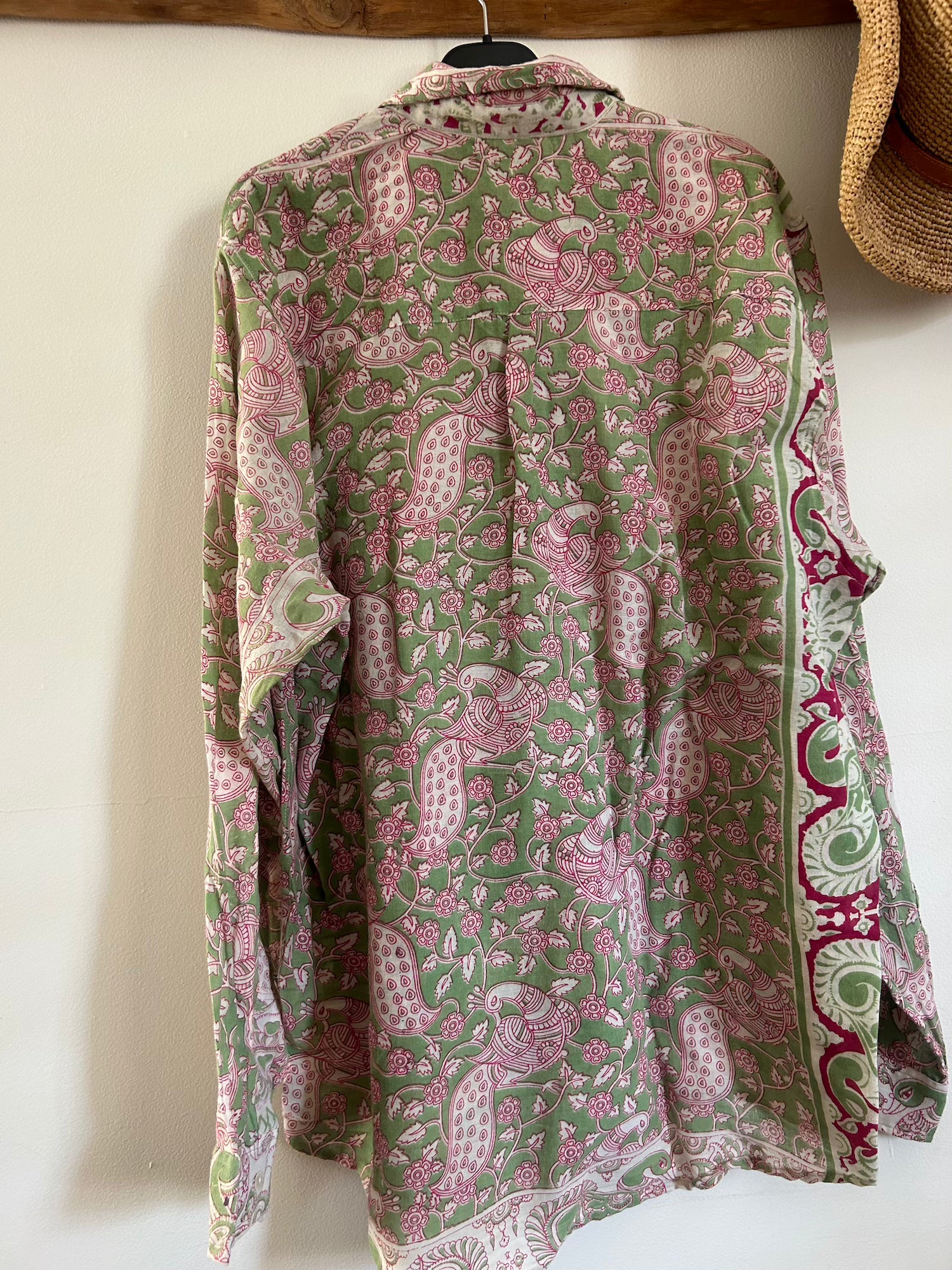 Vintage Sari Shirt