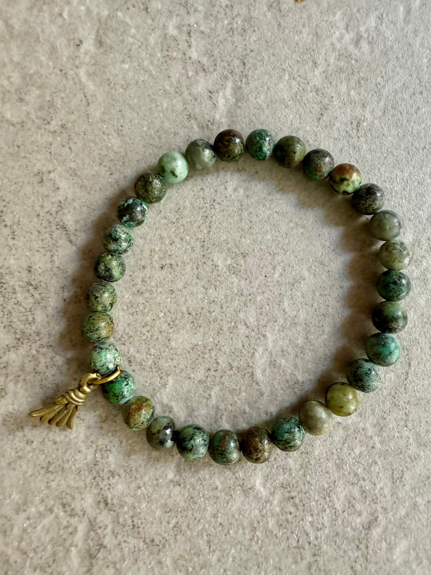 African Turquoise Bracelet
