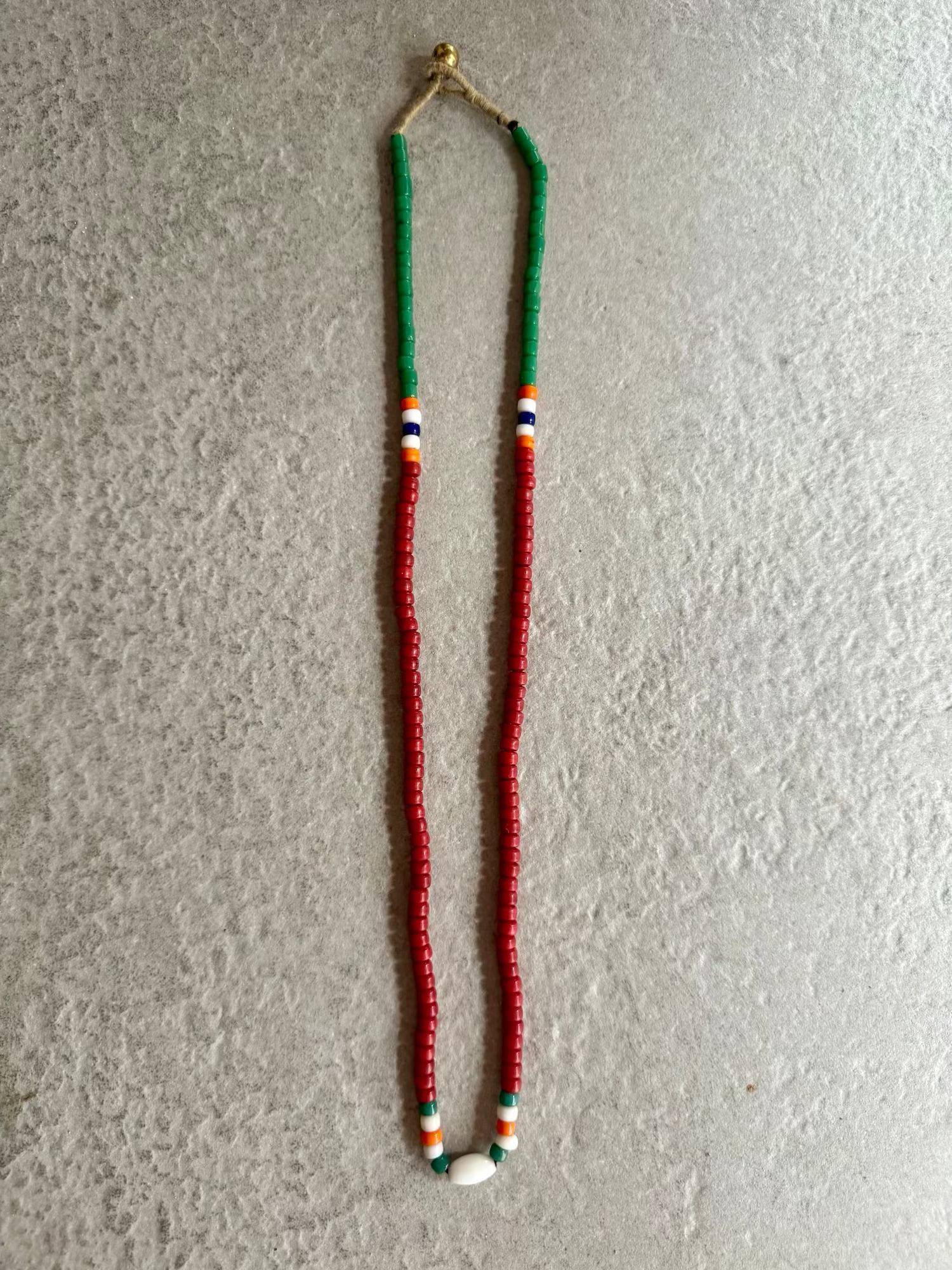 Nagaland Single Necklace - Red I