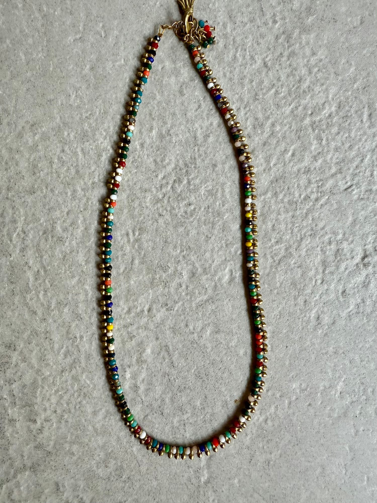 Natasha Rich Necklace (short) - Multicolor