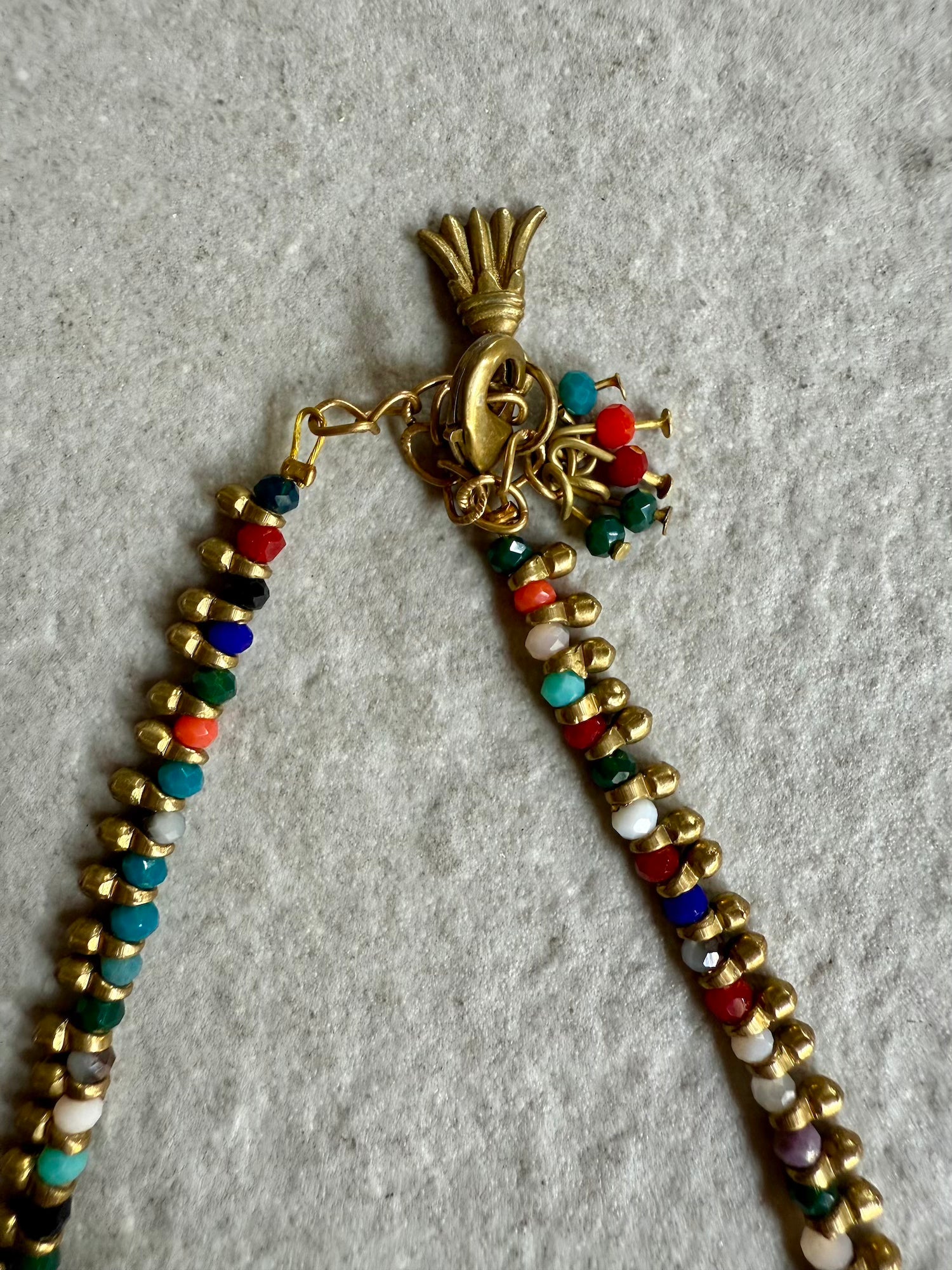 Natasha Rich Necklace (short) - Multicolor