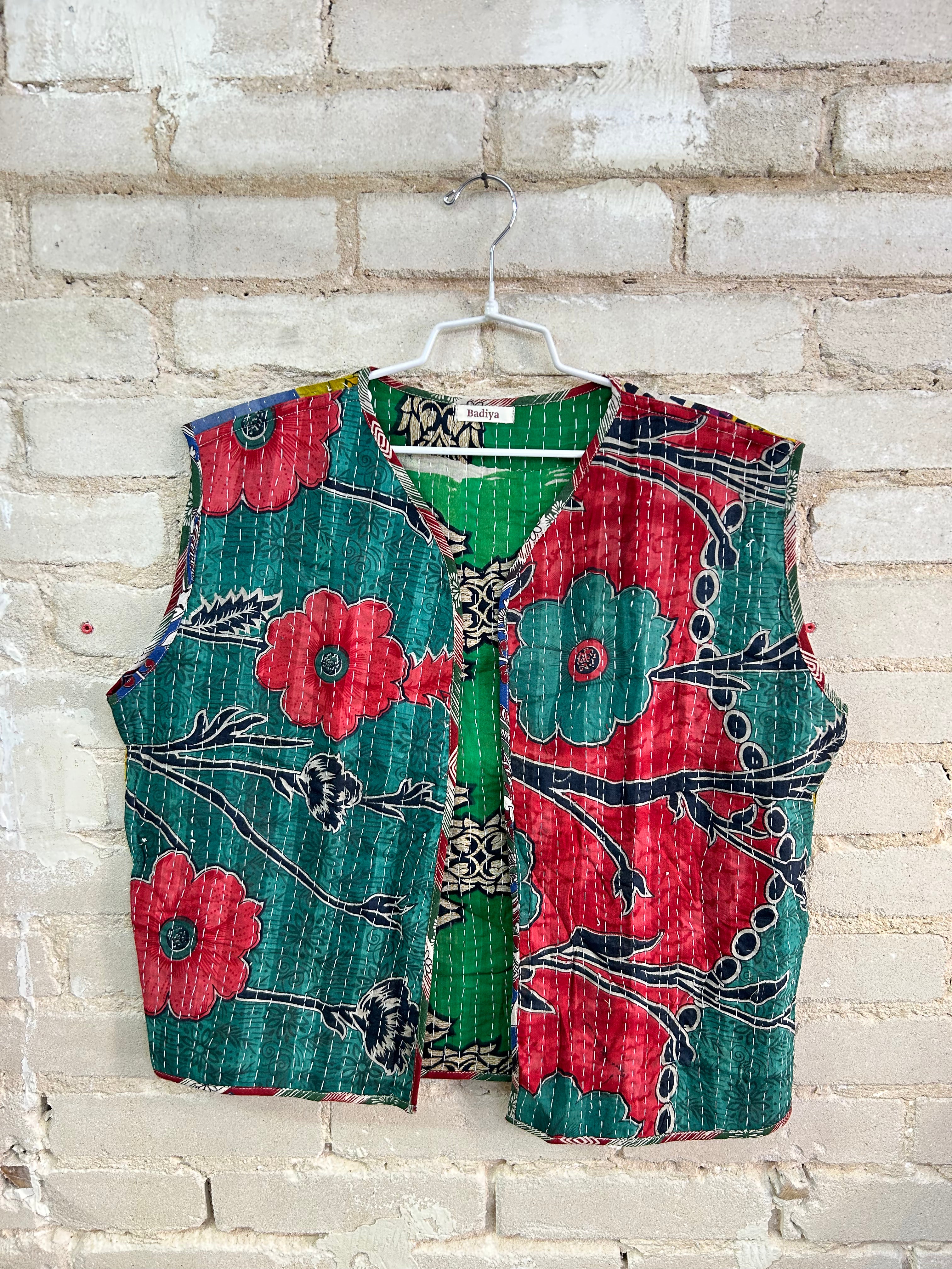 Kantha Vest 19