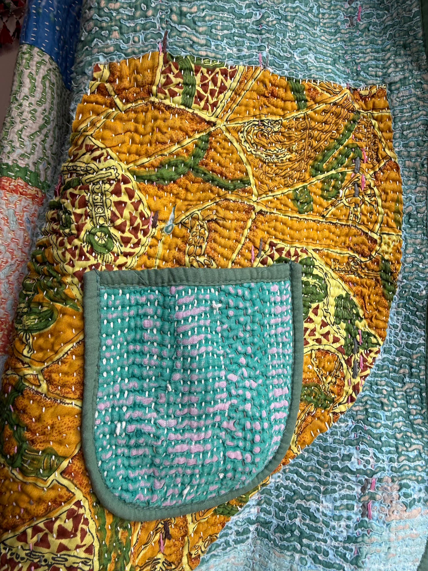 Petite Patch Kantha Jacket