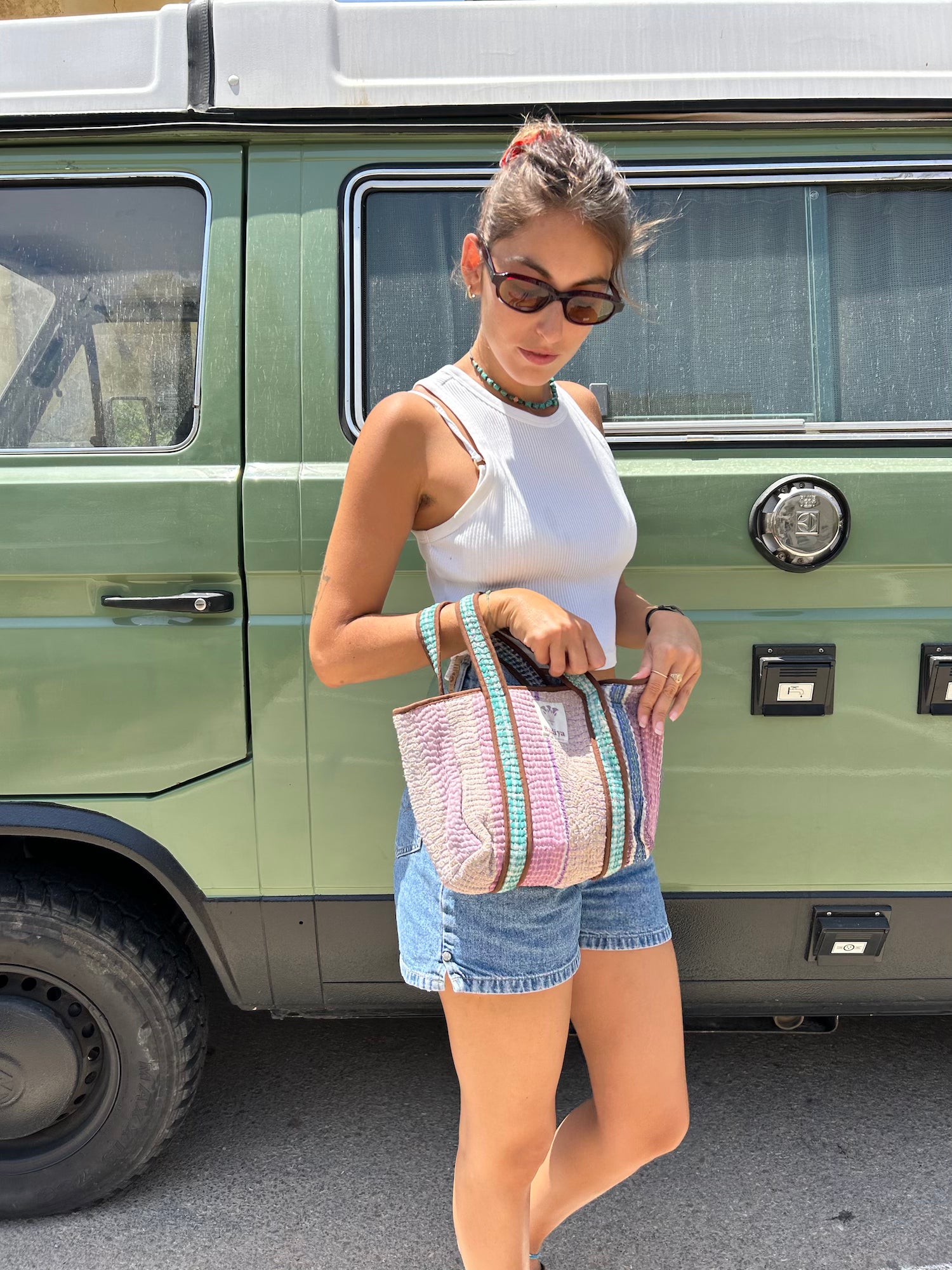 Mini Kantha Bag