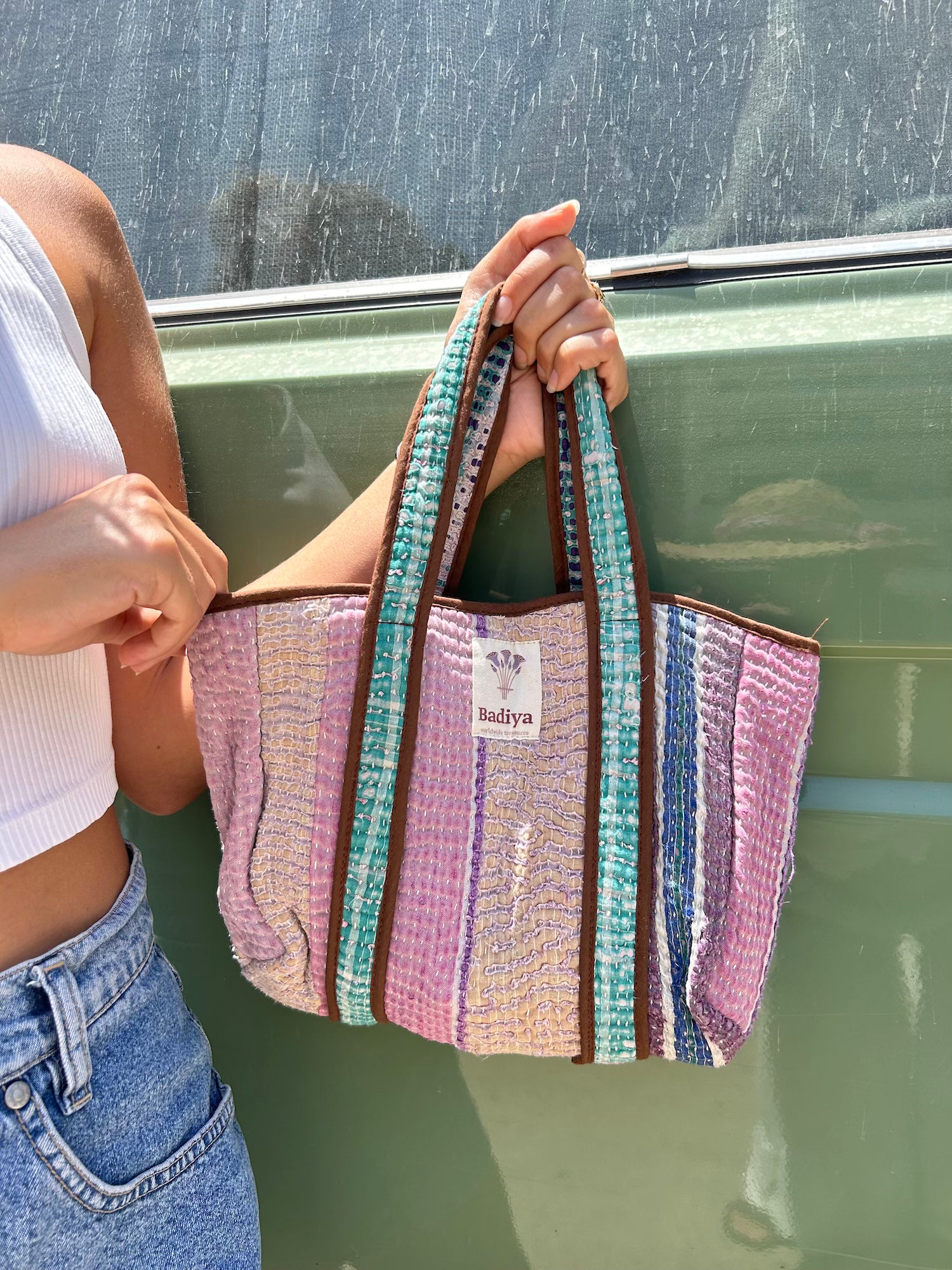 Mini Kantha Bag
