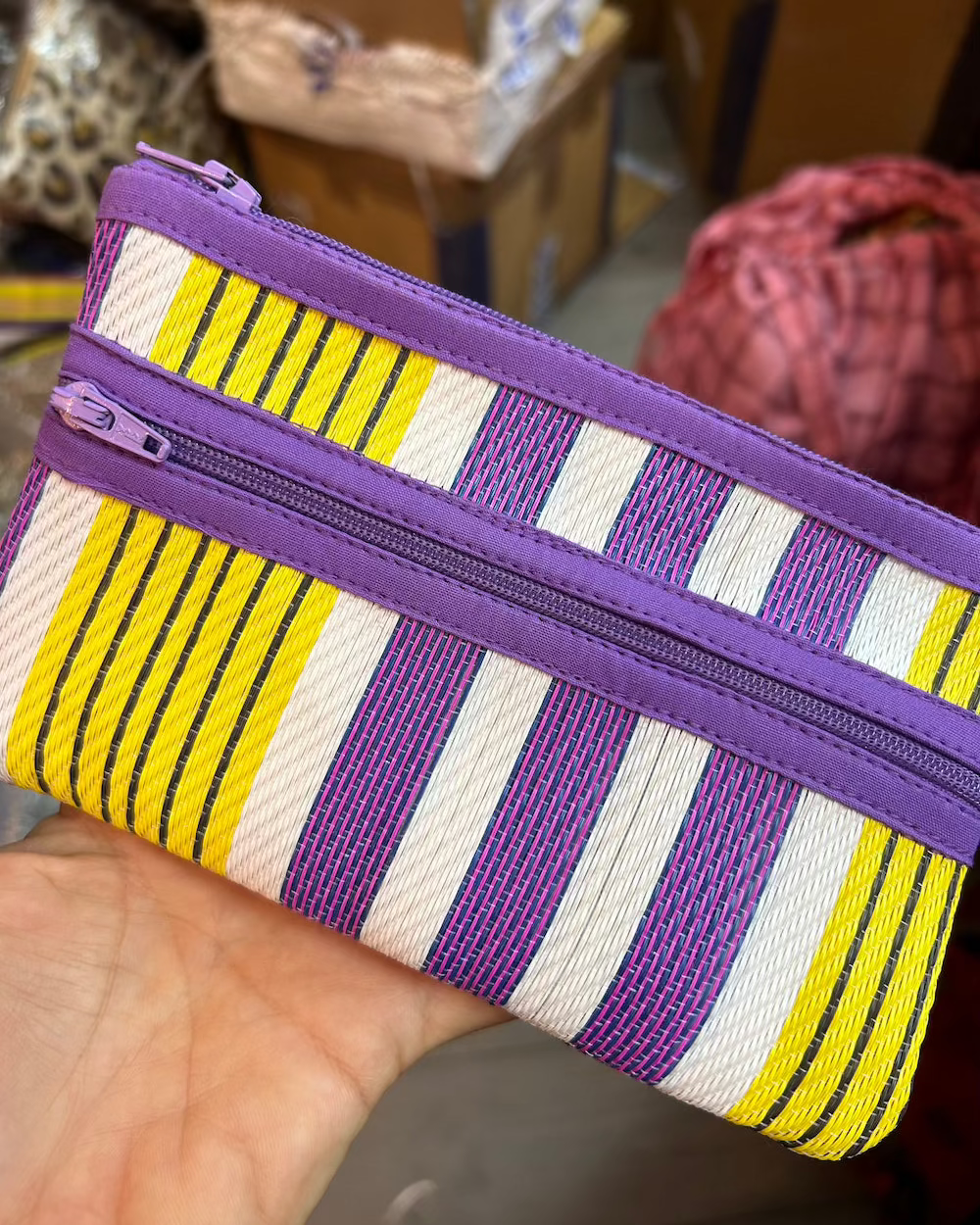 Neon Nylon Wallet