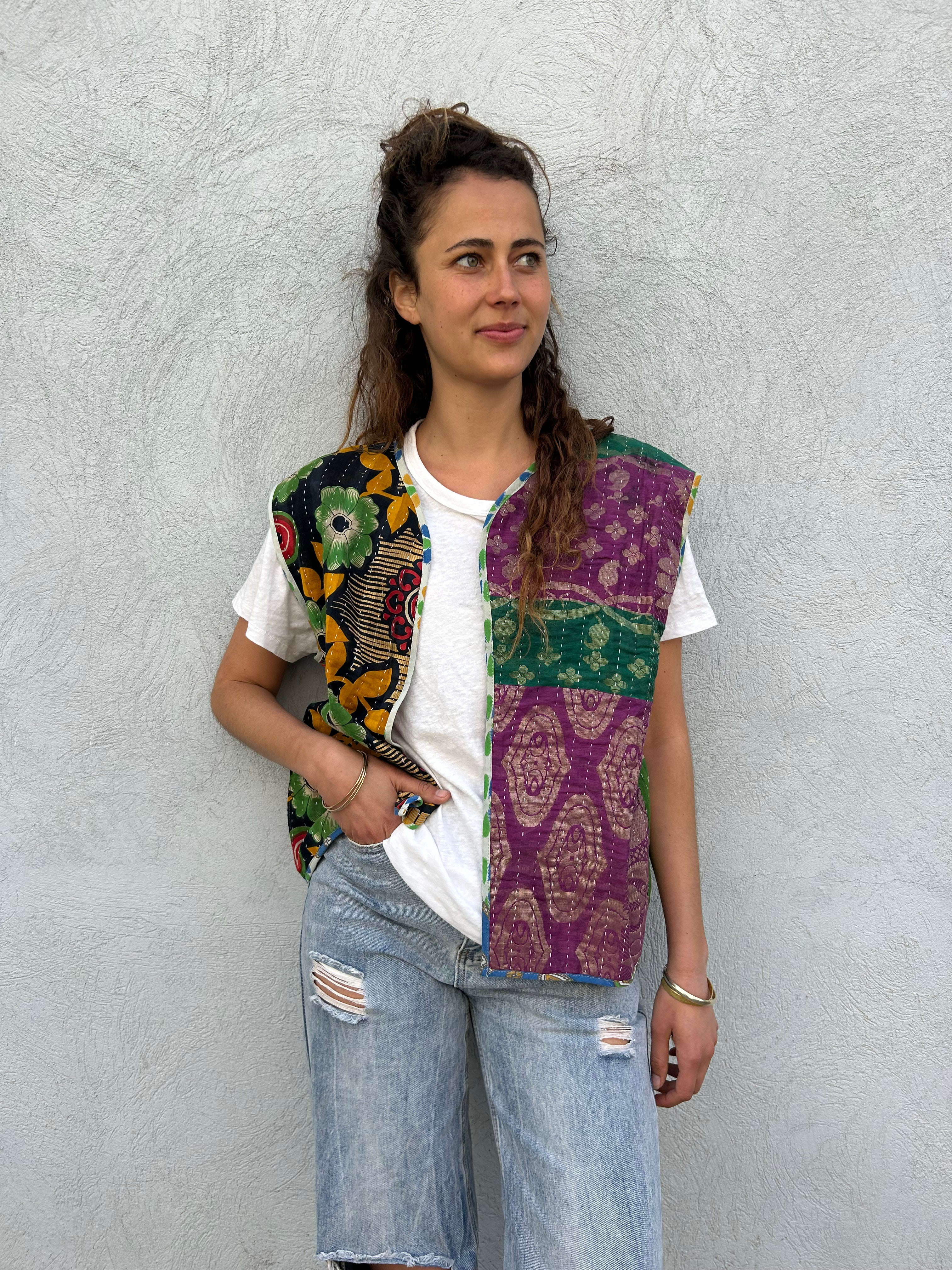 Kantha Vest 12