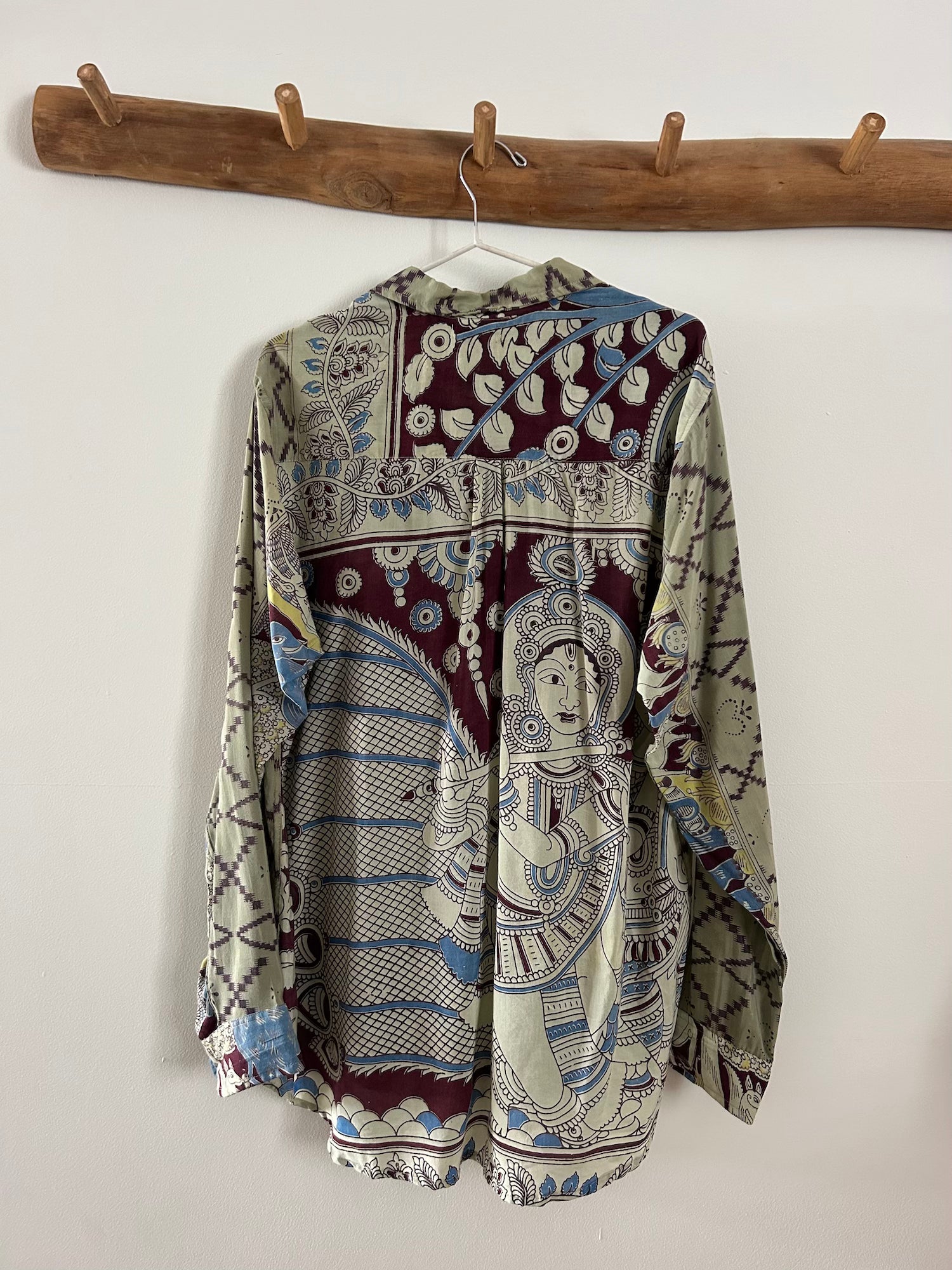 Vintage Sari Shirt