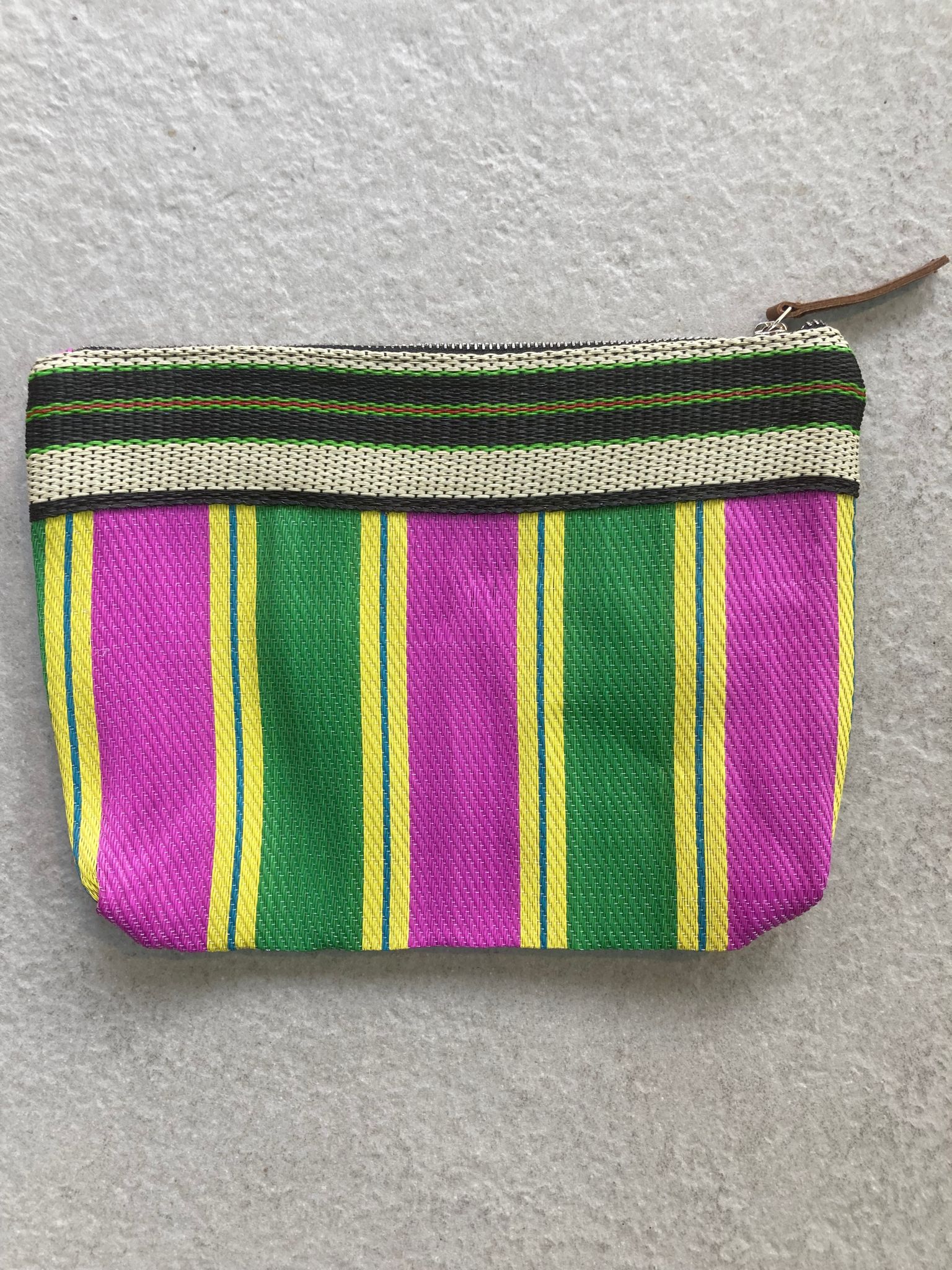 Striped Pouch