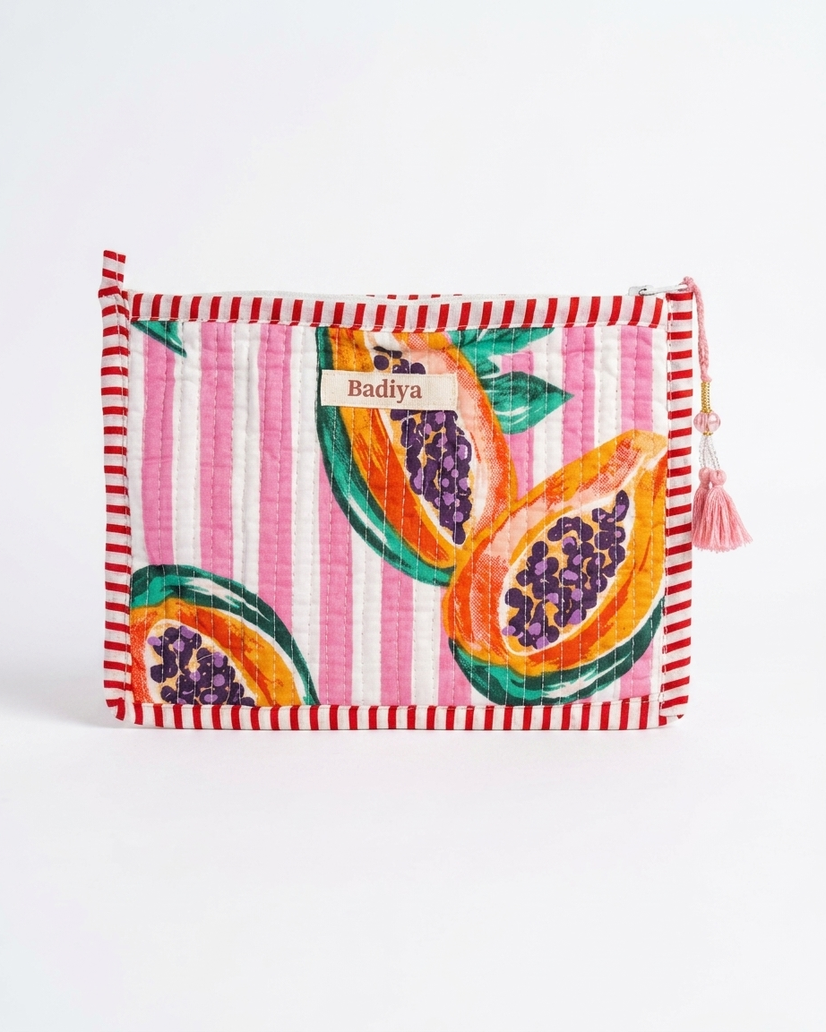 Pouch - Pink Papaya