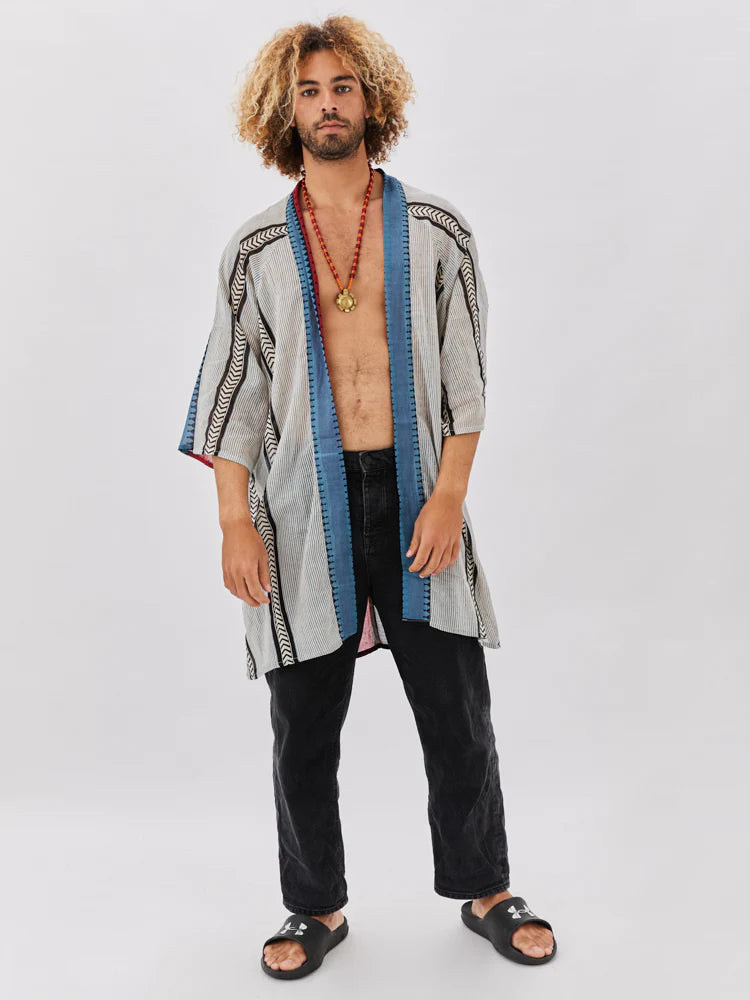 Cotton Print Kimono