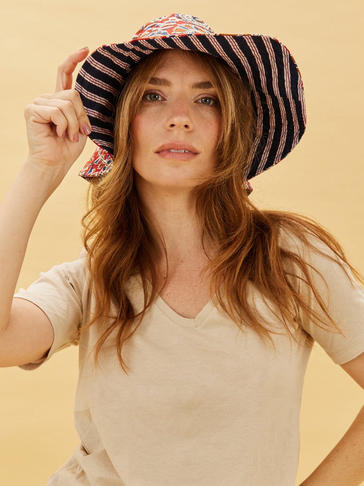 Block Print Hat