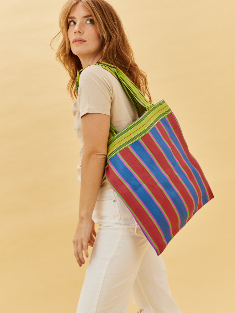 Shopper Striped Bag