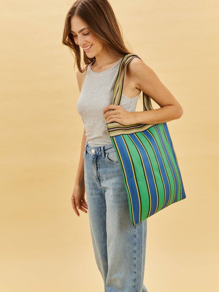 Shopper Striped Bag