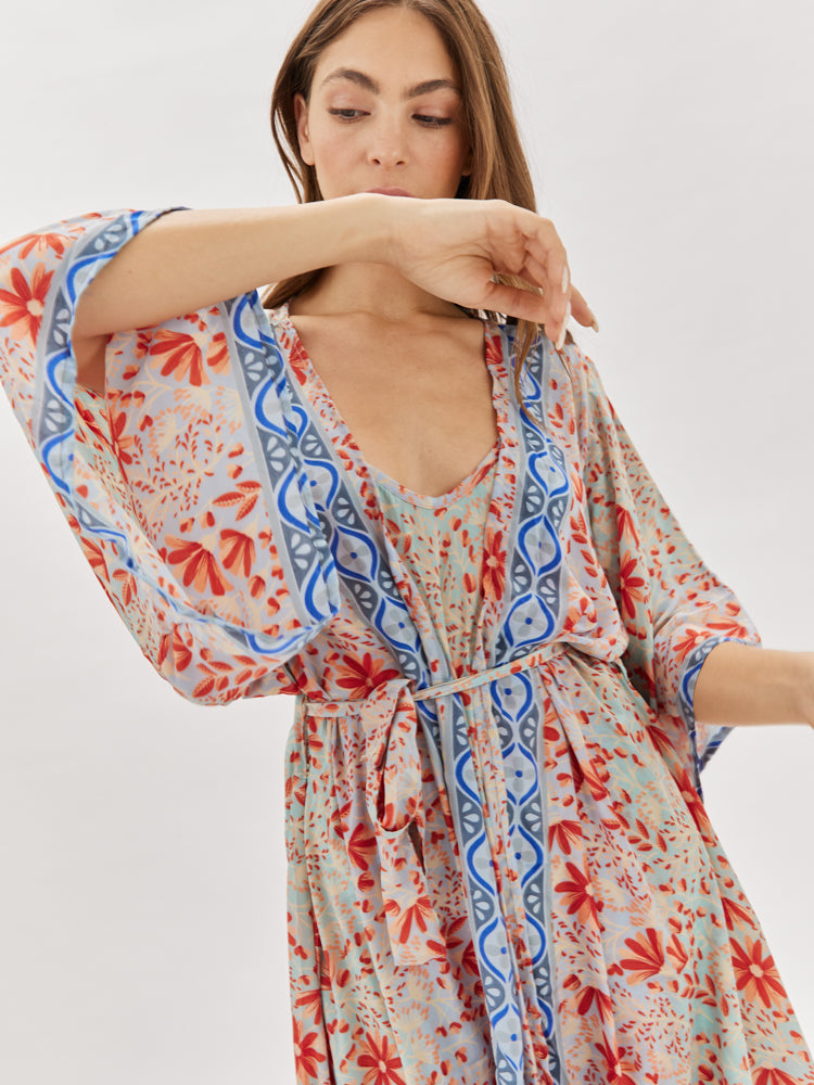 Spaghetti Blossom Dress
