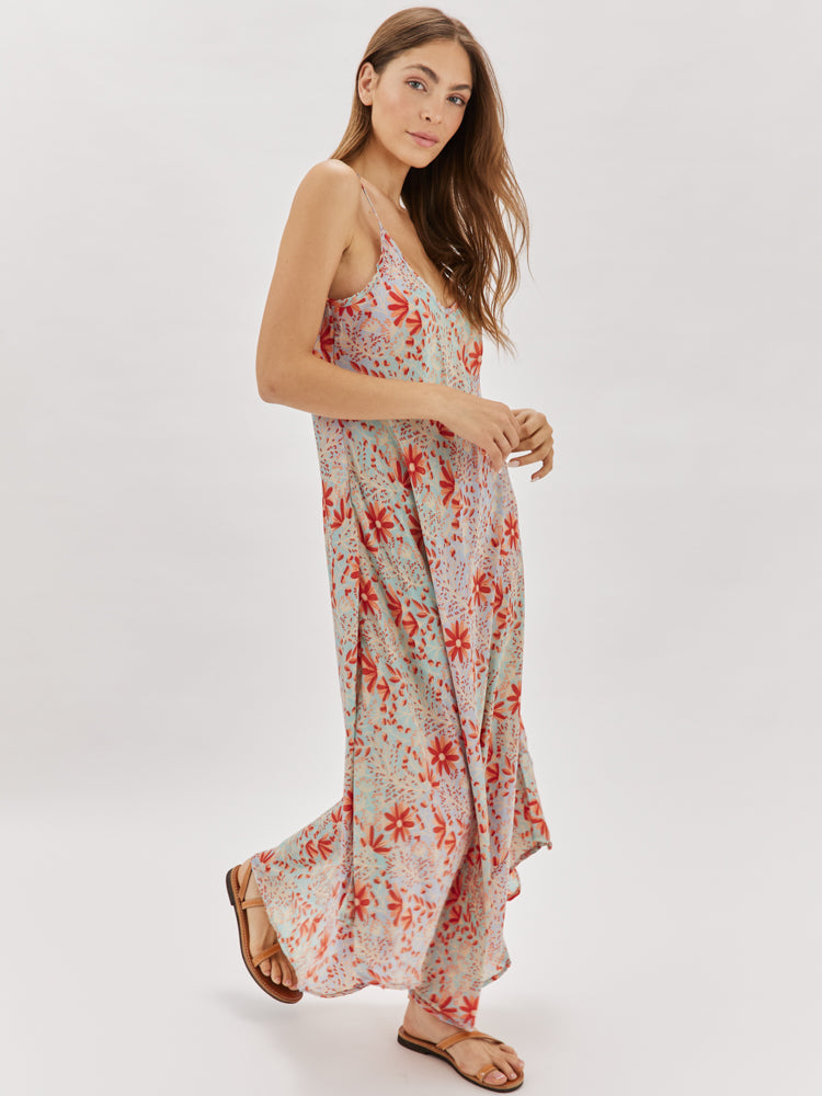 Spaghetti Blossom Dress