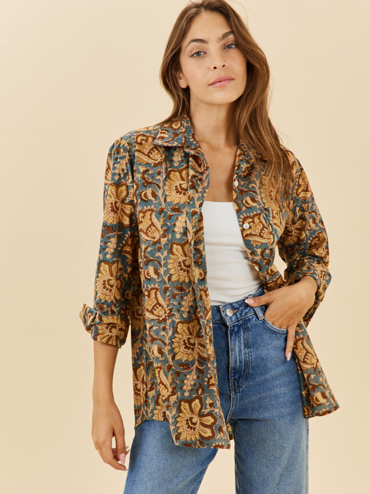 Blue Eva Shirt