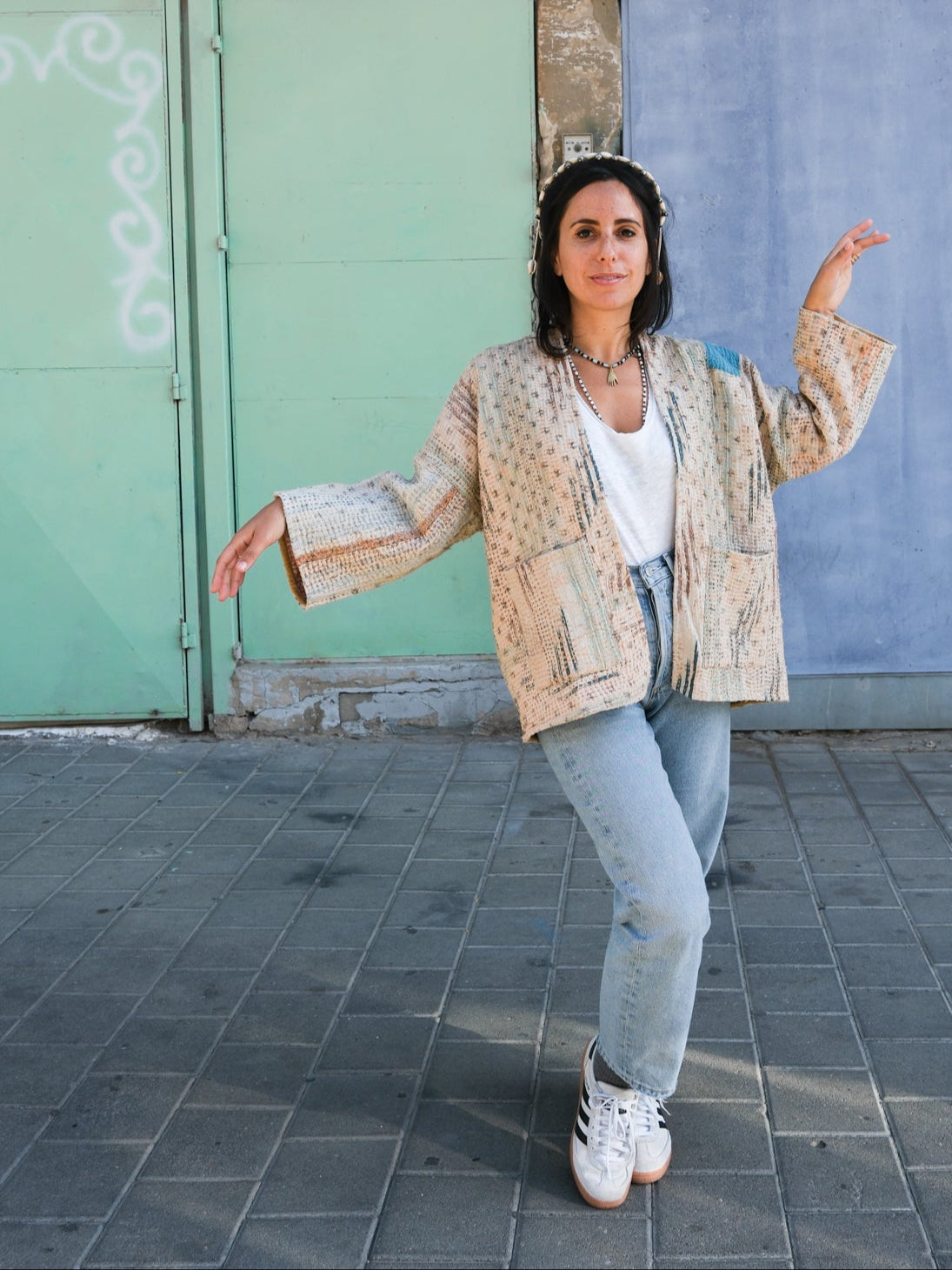 Patch Kantha Jacket