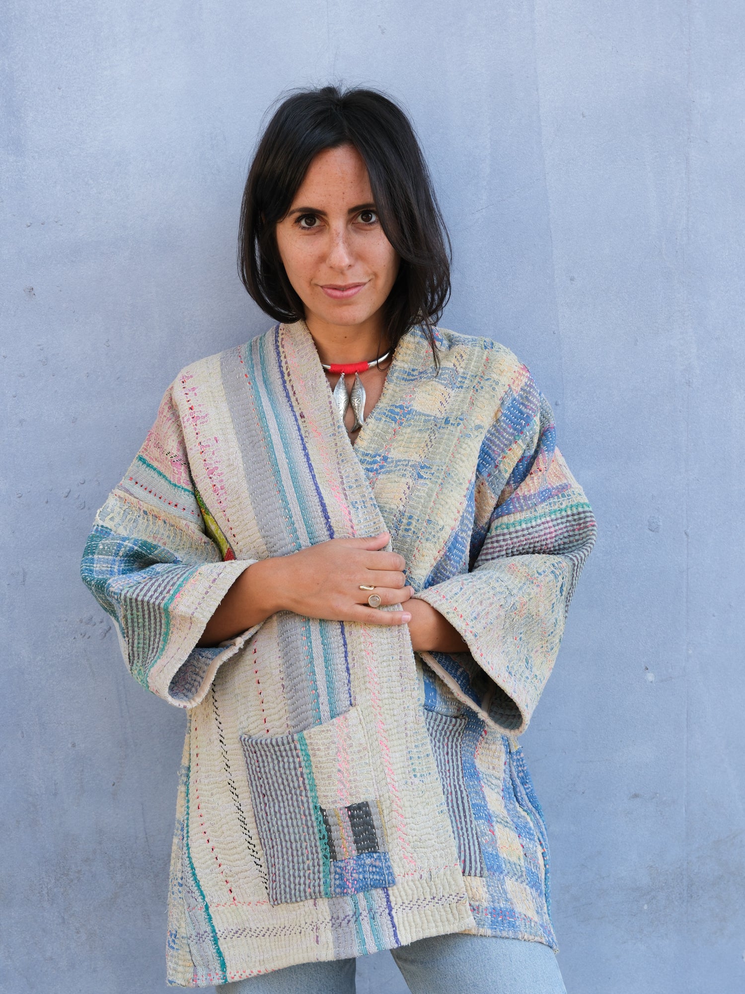 Patch Kantha Jacket