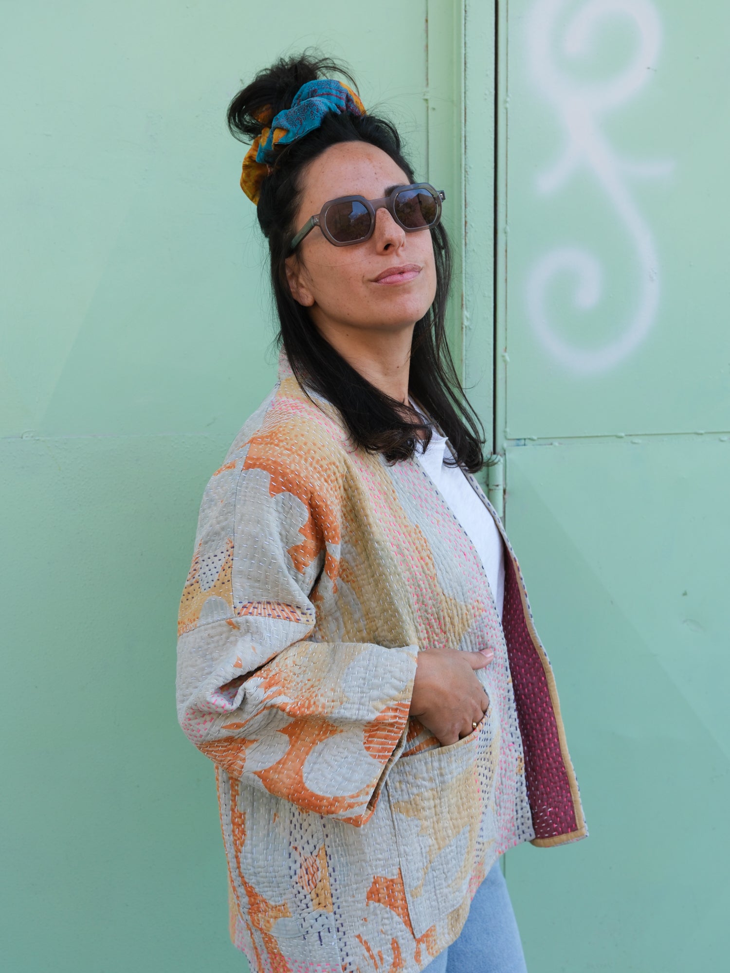 Patch Kantha Jacket