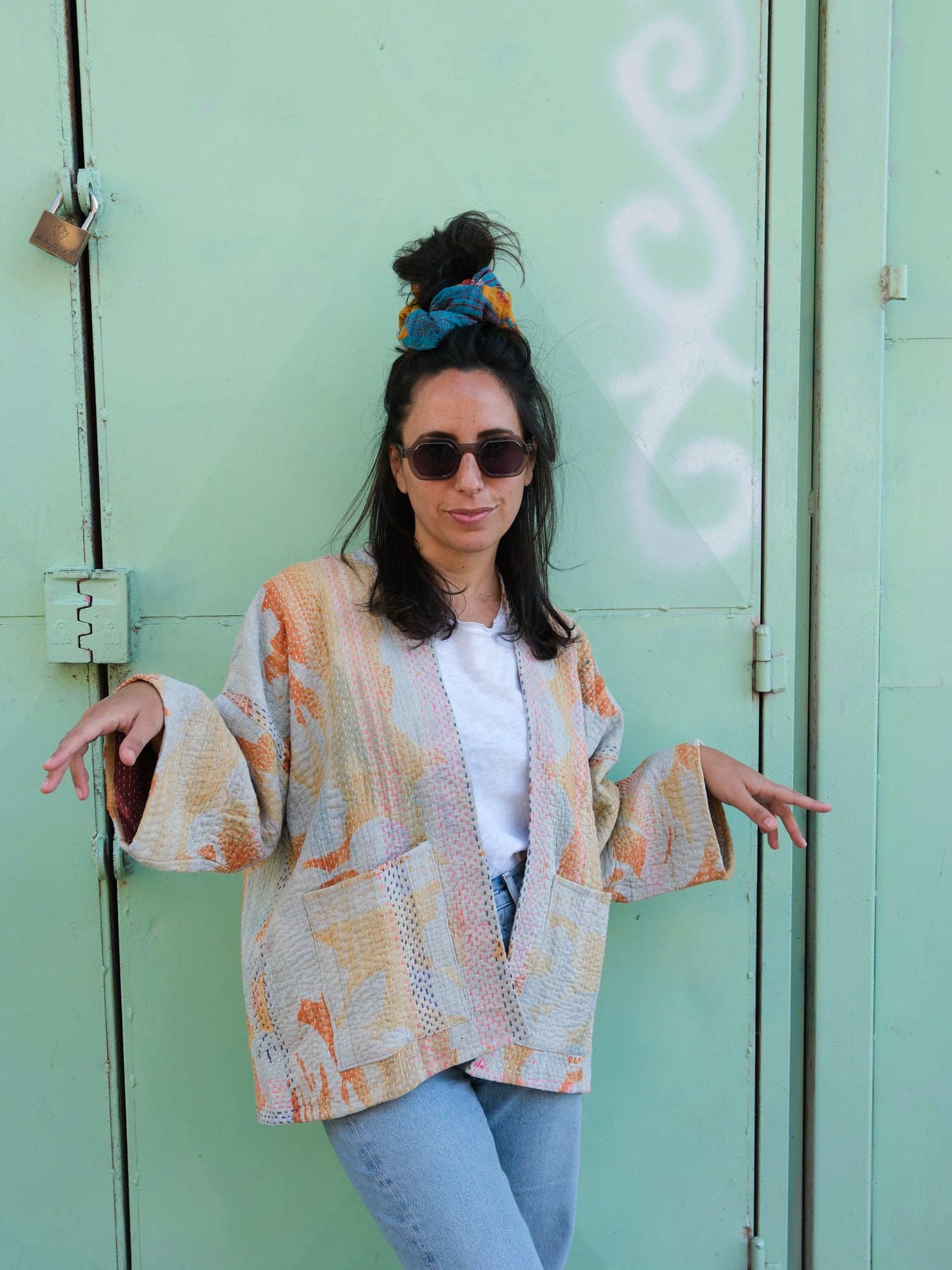 Patch Kantha Jacket