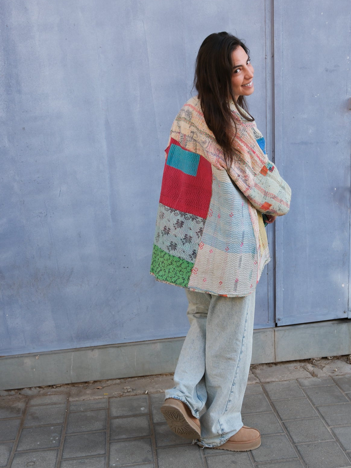 Patch Kantha Jacket