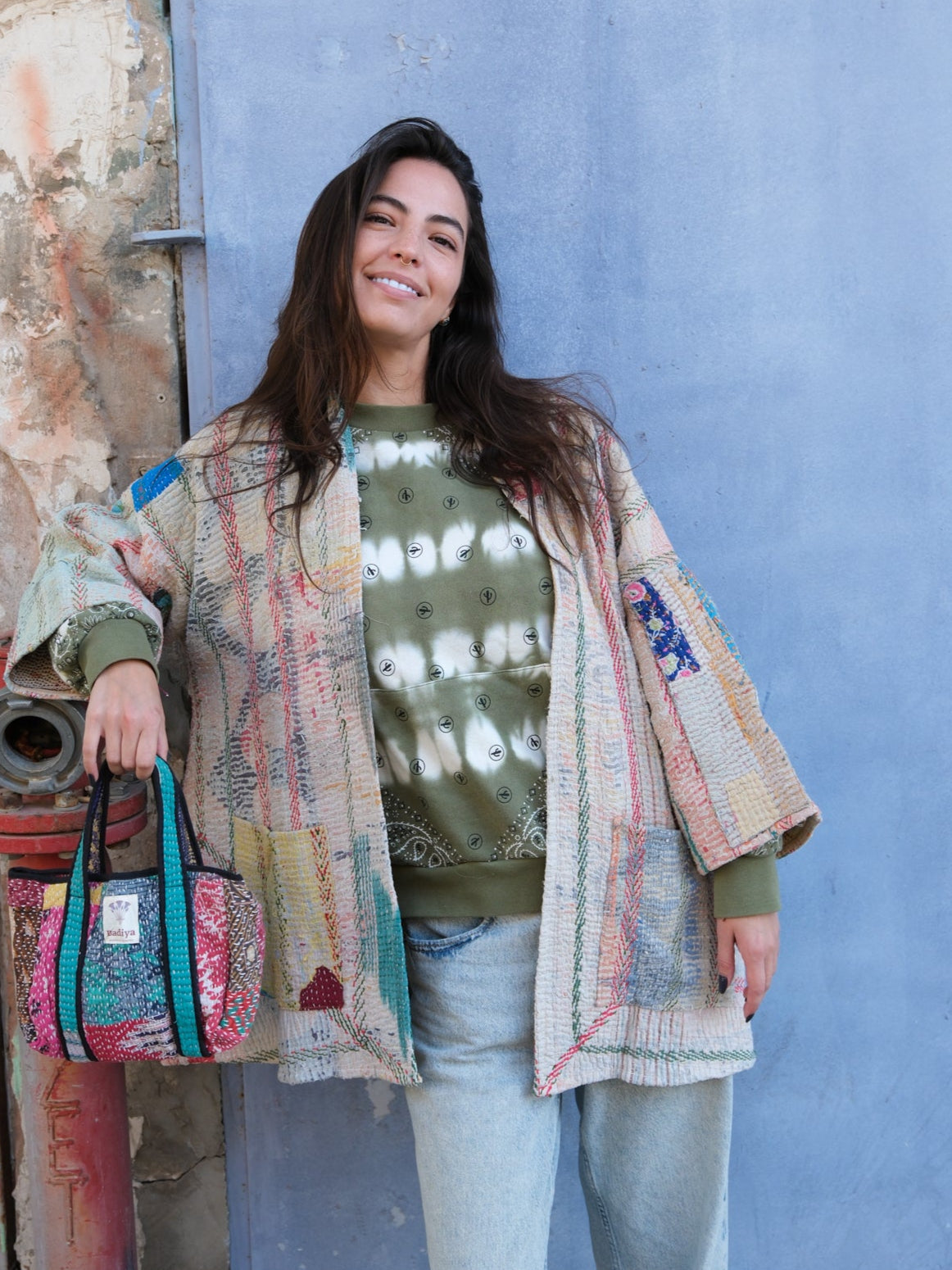 Patch Kantha Jacket