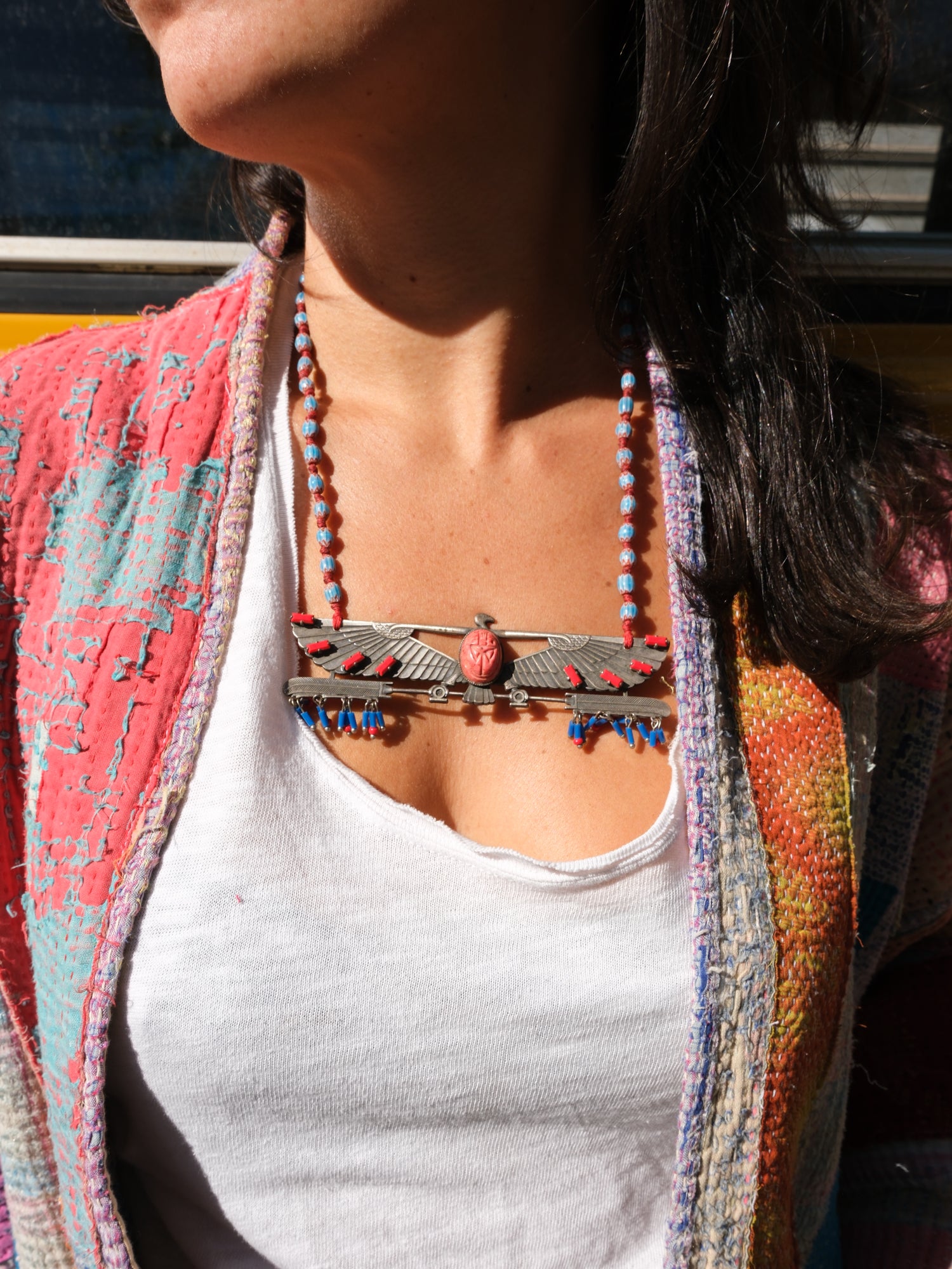 Egyptian Eagle Necklace