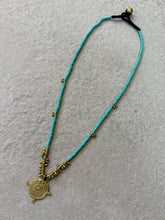 Load image into Gallery viewer, Natasha Spiral Necklace - Turquoise
