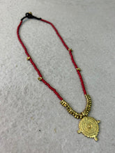 Load image into Gallery viewer, Natasha Spiral Necklace - Red
