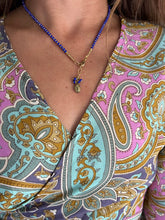 Load image into Gallery viewer, Natasha Beaded Necklace - Blue
