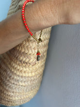 Load image into Gallery viewer, Natasha Beaded Bracelet - Red

