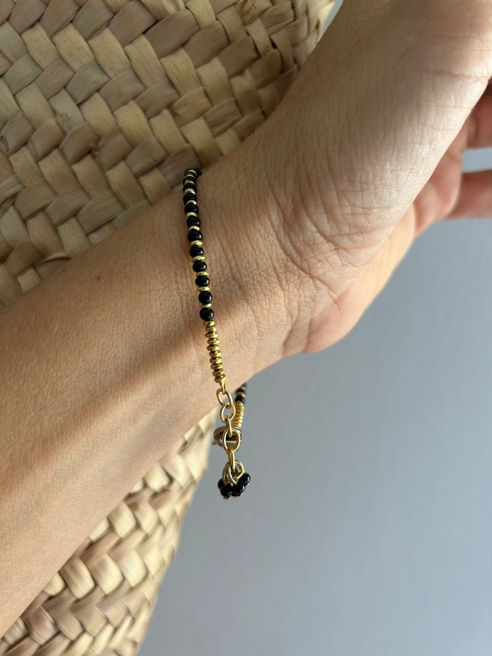 Natasha Beaded Bracelet - Blue