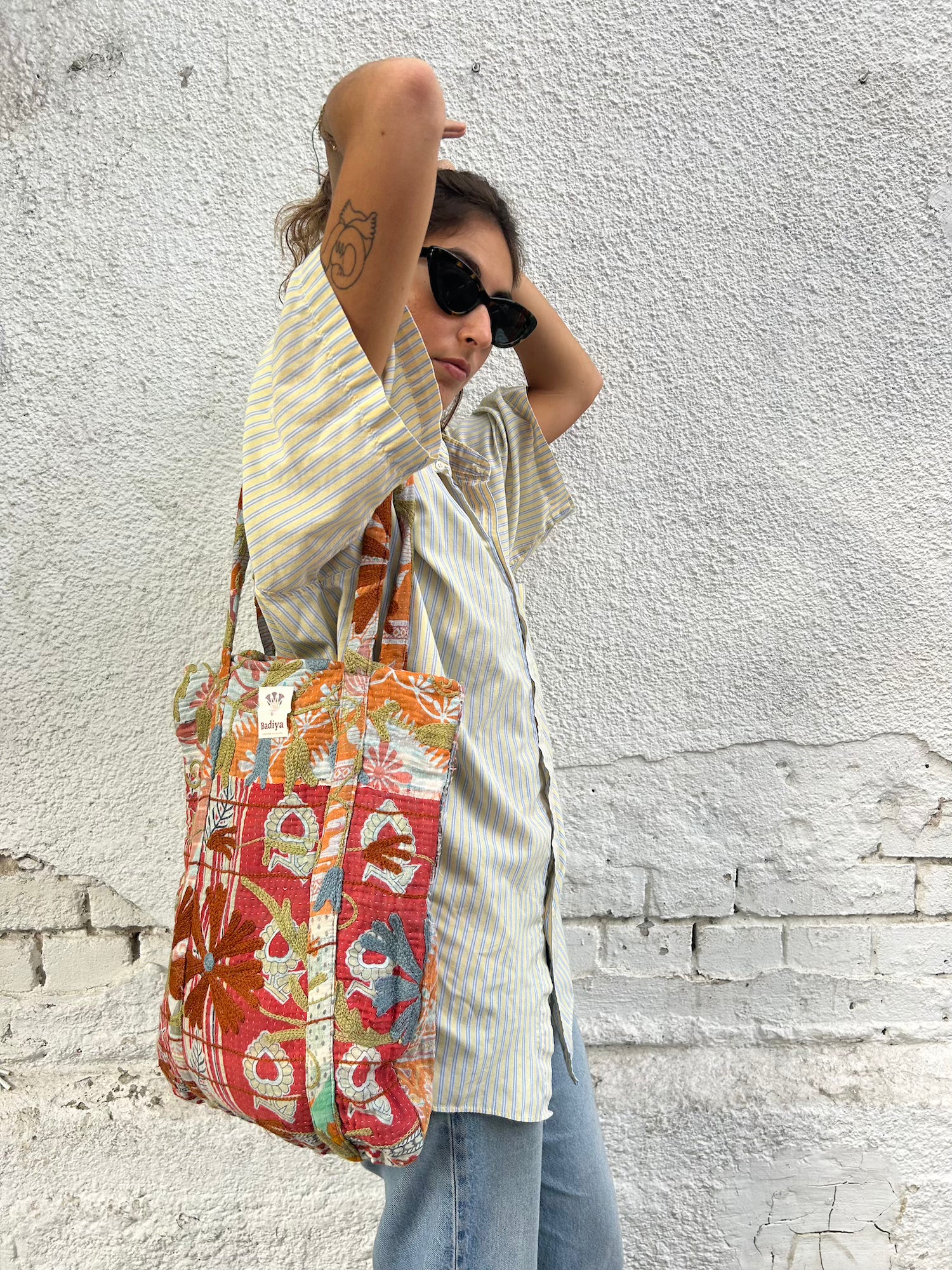 Kantha Suzani Bag