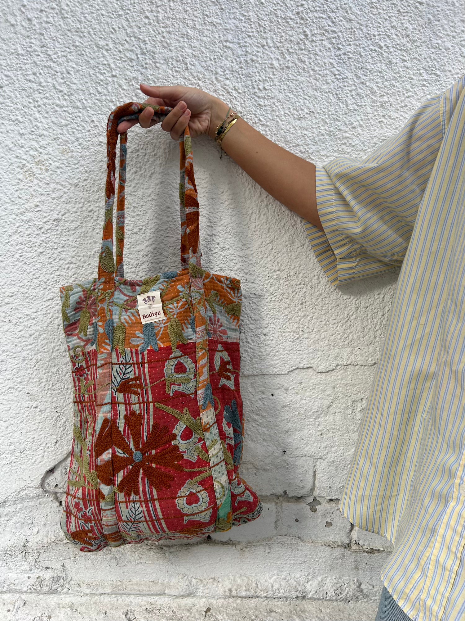Kantha Suzani Bag
