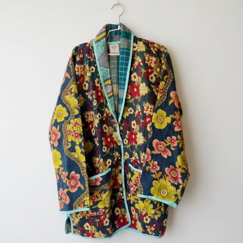 Long Kantha Jacket